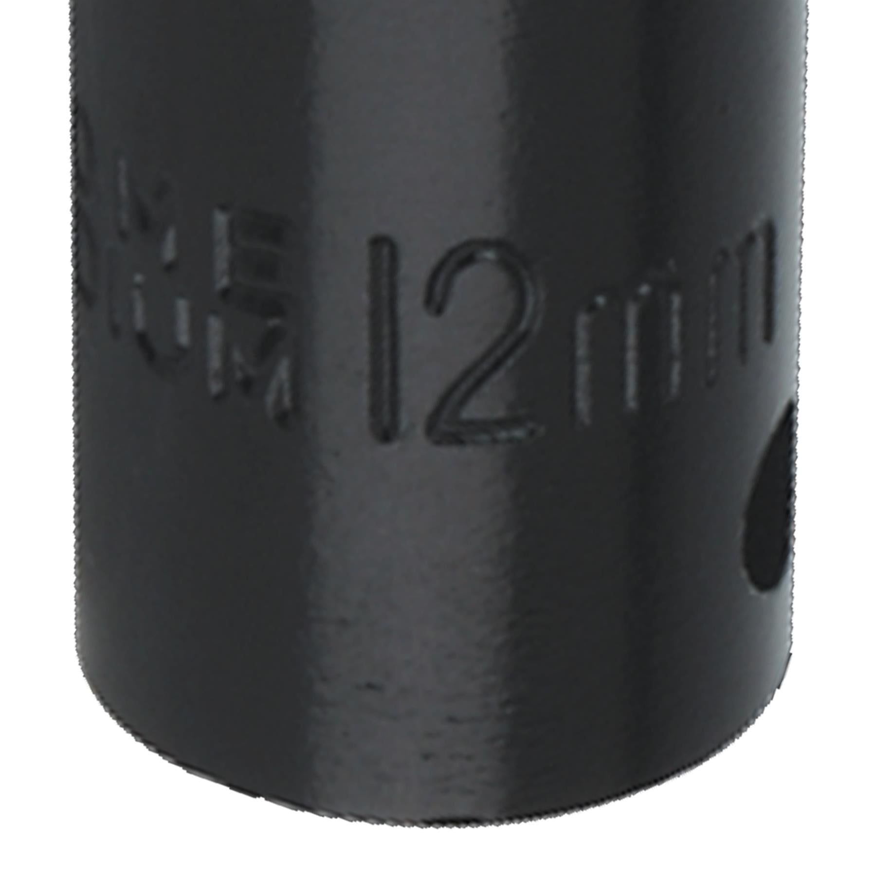 Sealey Impact Socket 12mm 3/8"Sq Drive Chrome Vanadium