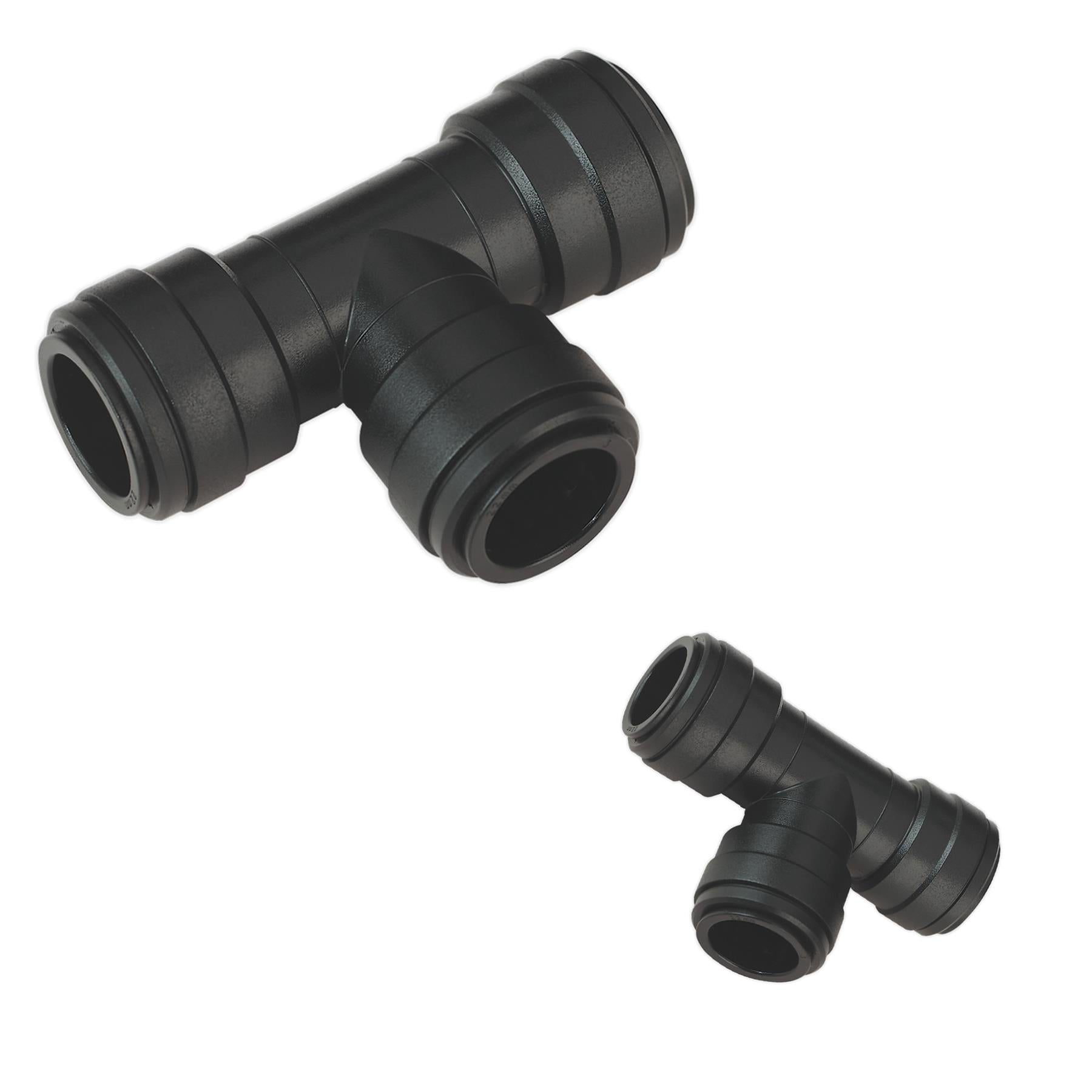 Sealey Equal Tee 22mm Pack of 5 (John Guest Speedfit - PM0222E)
