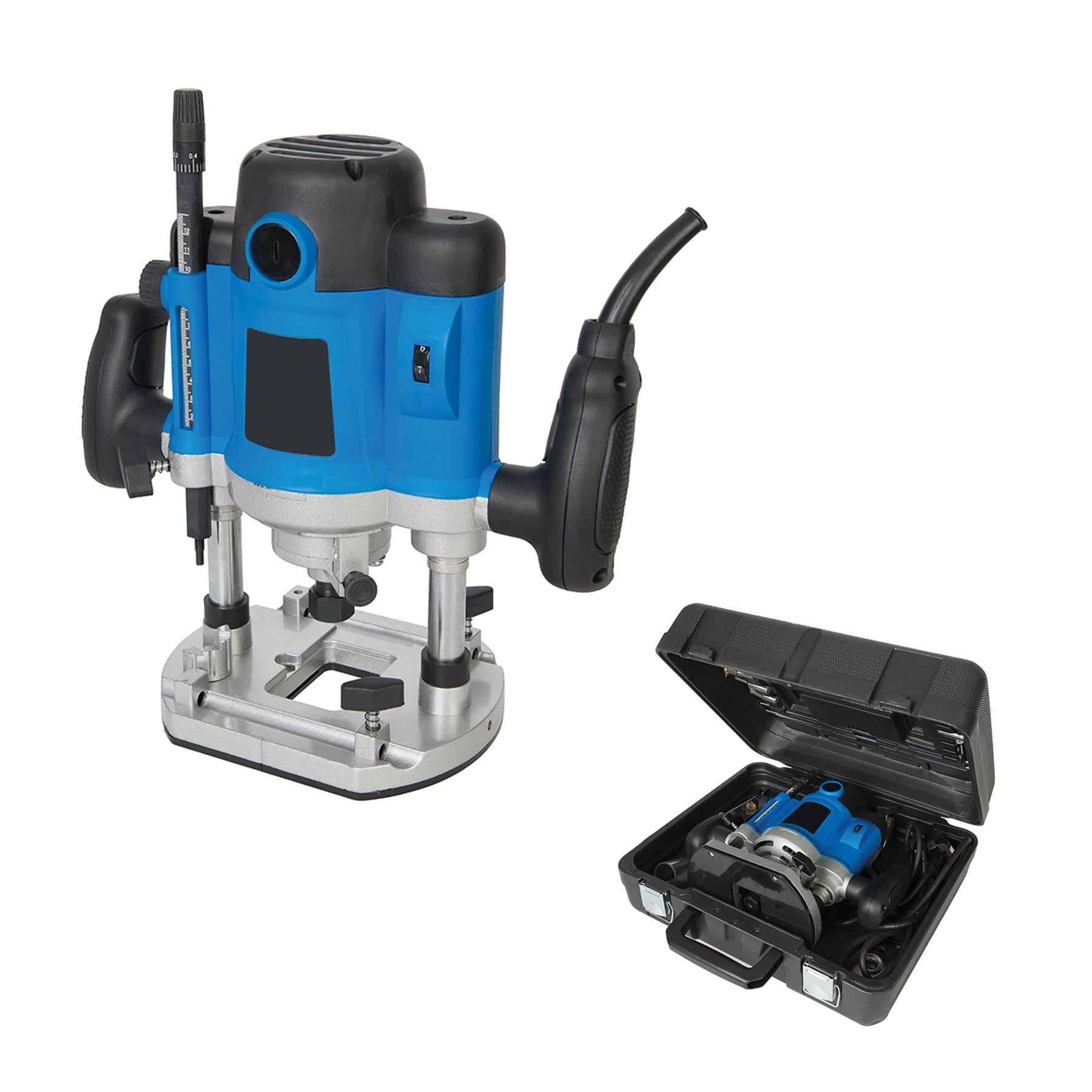 Heavy Duty 2050W 1/2 Plunge Router Woodwork Worshop Joinery Power Tool