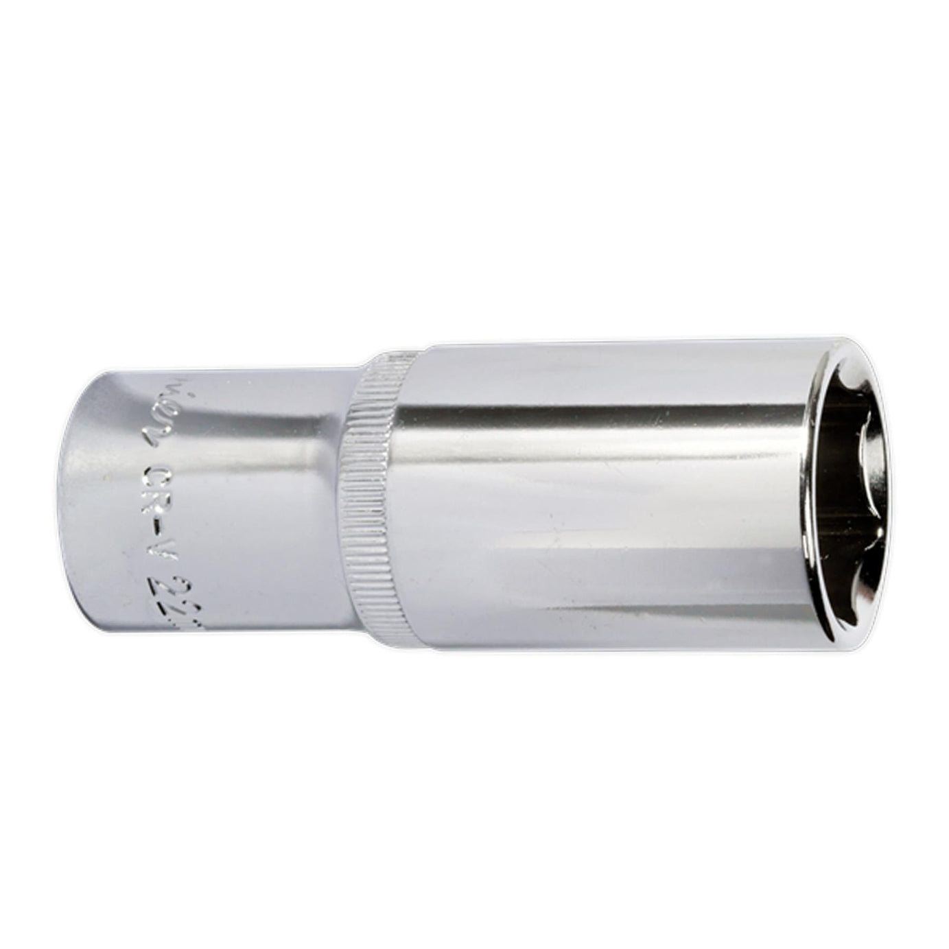 Sealey WallDrive Socket 22mm Deep 1/2"Sq Drive Fully Polished