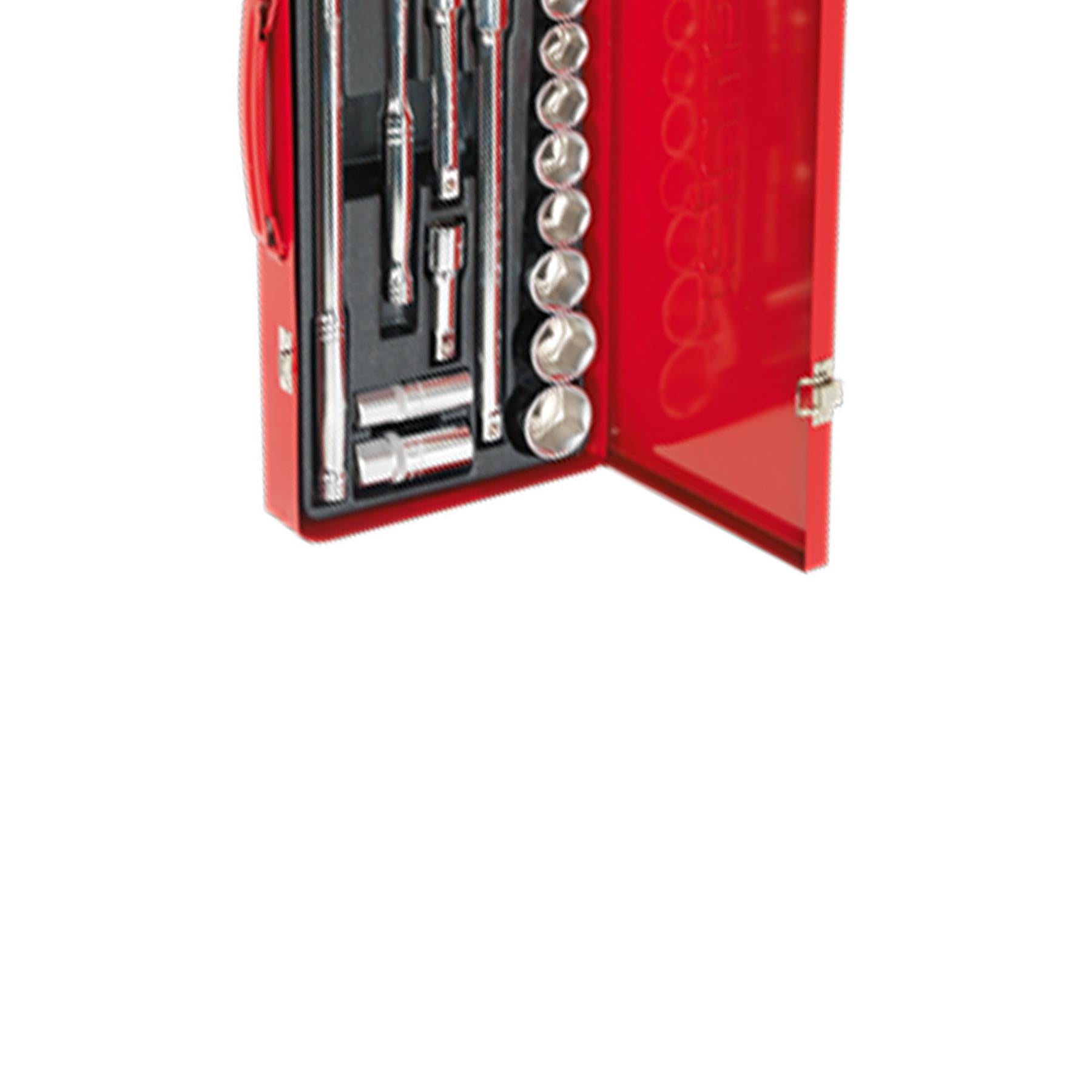 Sealey Socket Set 32pc 1/2"Sq Drive 6pt WallDrive - Metric/Imperial