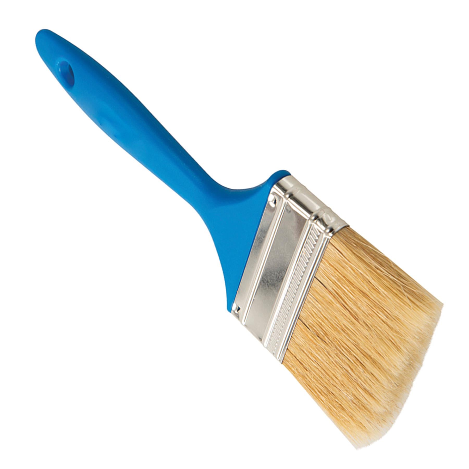 Disposable Paint Brush Utility Brushes With Pure Bristles & Polymer Handle 75mm