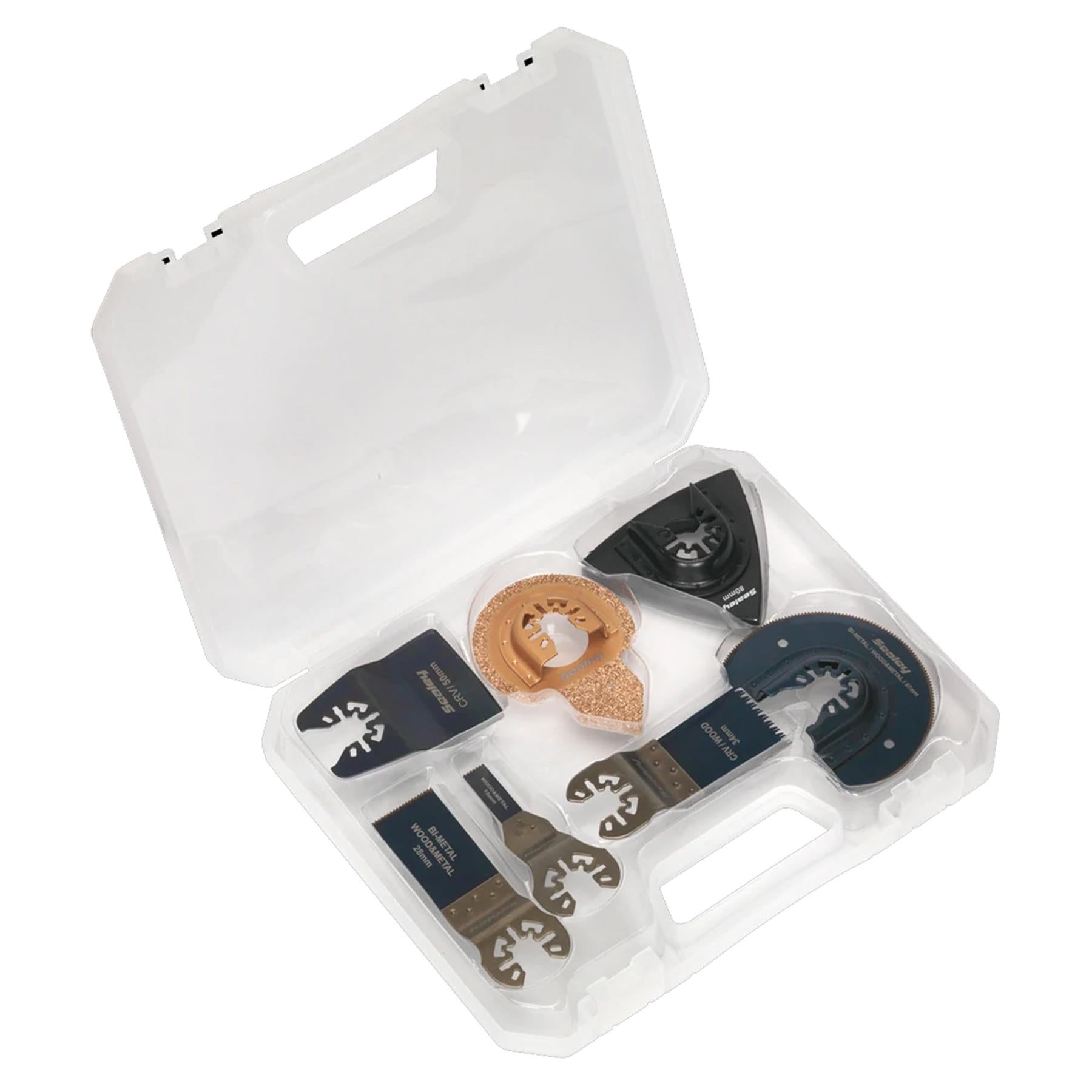 Sealey Multi-Tool All-Purpose Blade Set 7pc