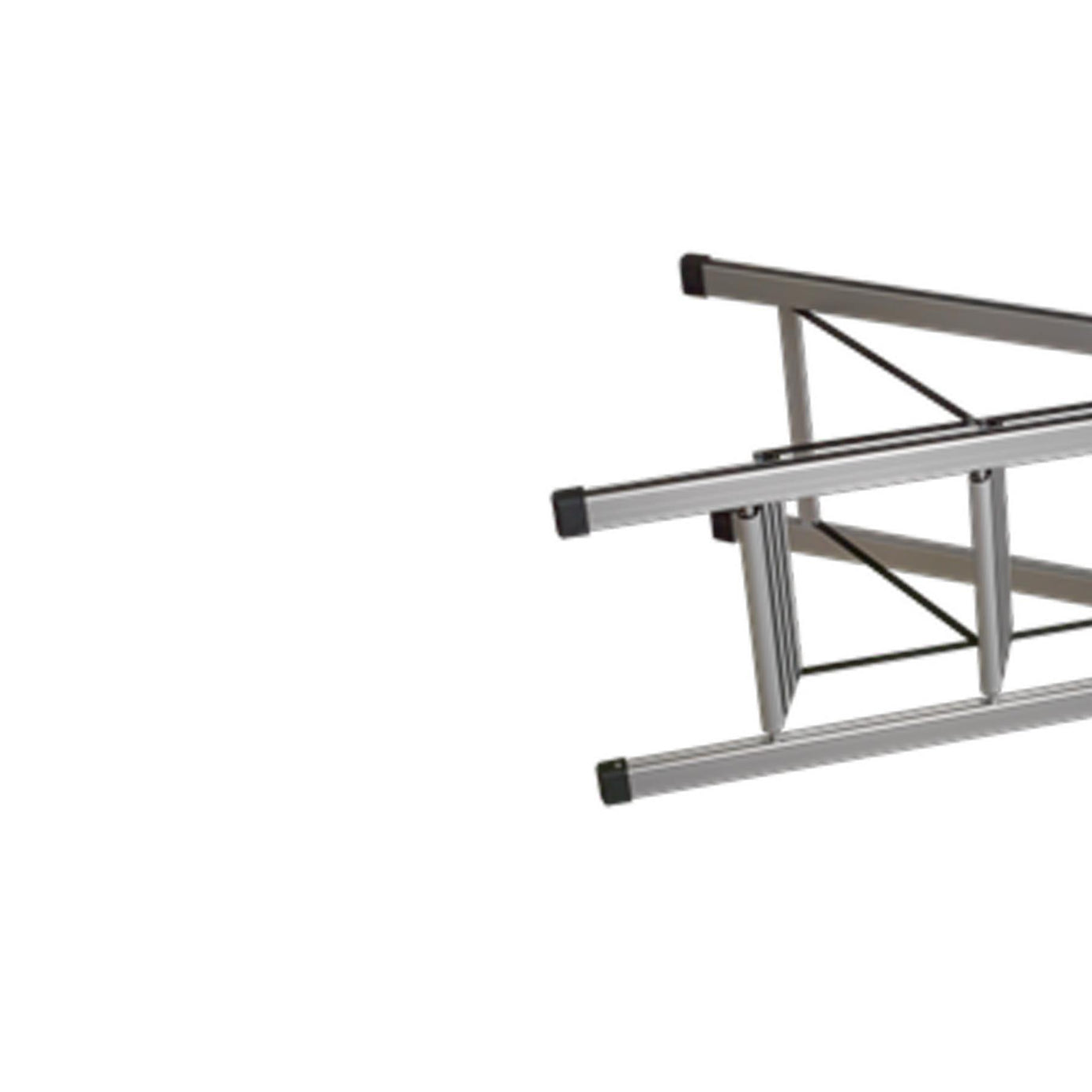 Sealey Aluminium Prof Folding Step Ladder 3-Step 150kg Capacity