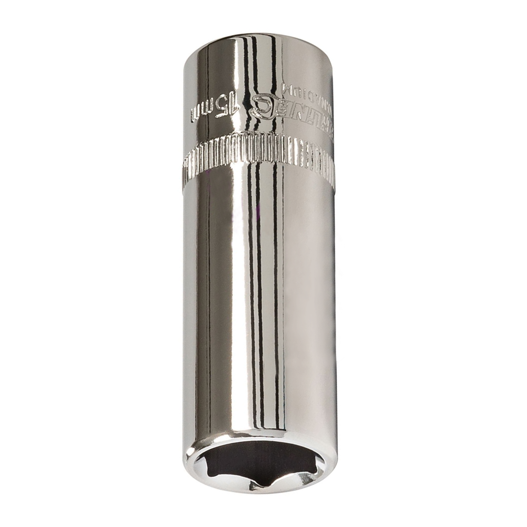 Deep Socket 3/8" Drive 6pt Metric 6 Point Hex Corrotion Resistant Socket 15mm