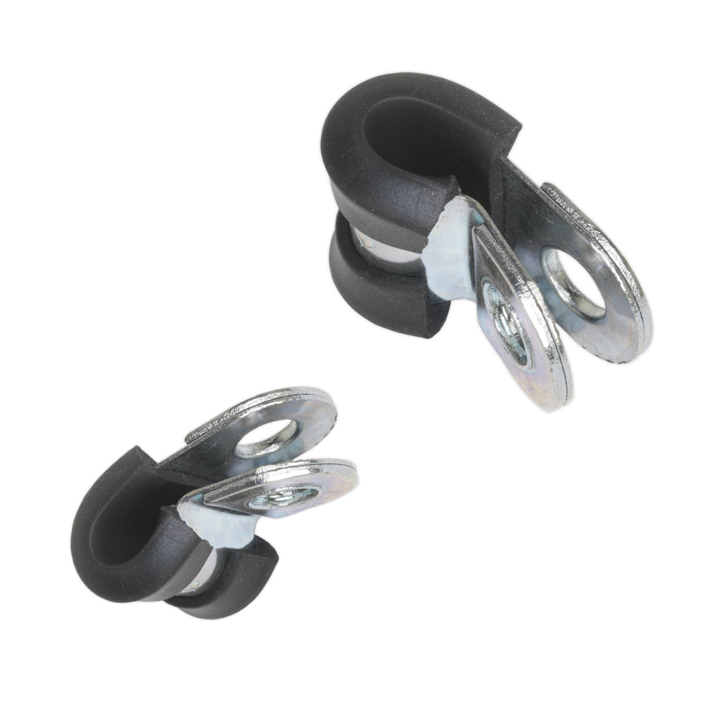 Sealey P-Clip Rubber Lined 35mm Pack of 25