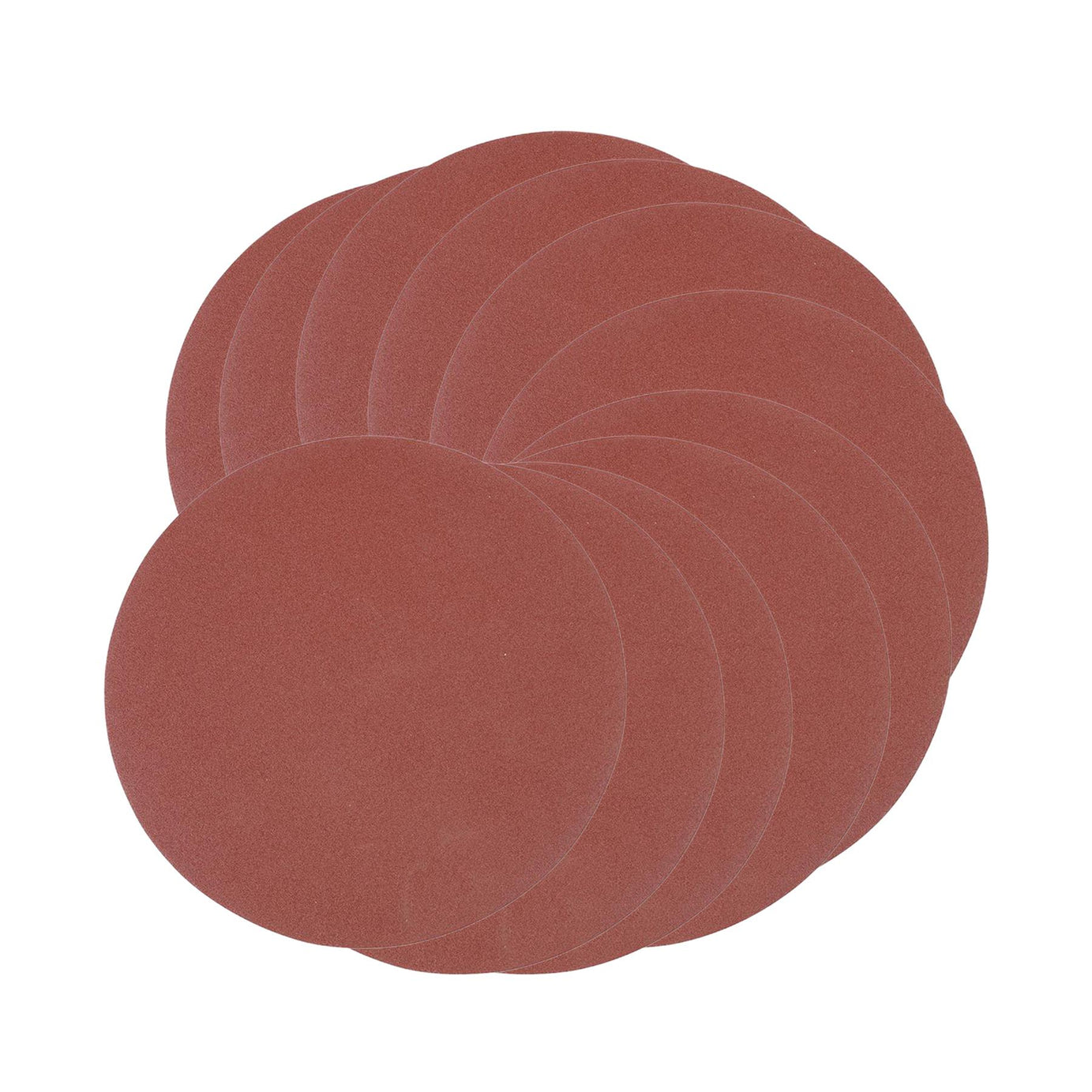 Sanding Discs 300mm 10Pk Grit 120 Hook & Loop Aluminium Oxide Sander Polishers