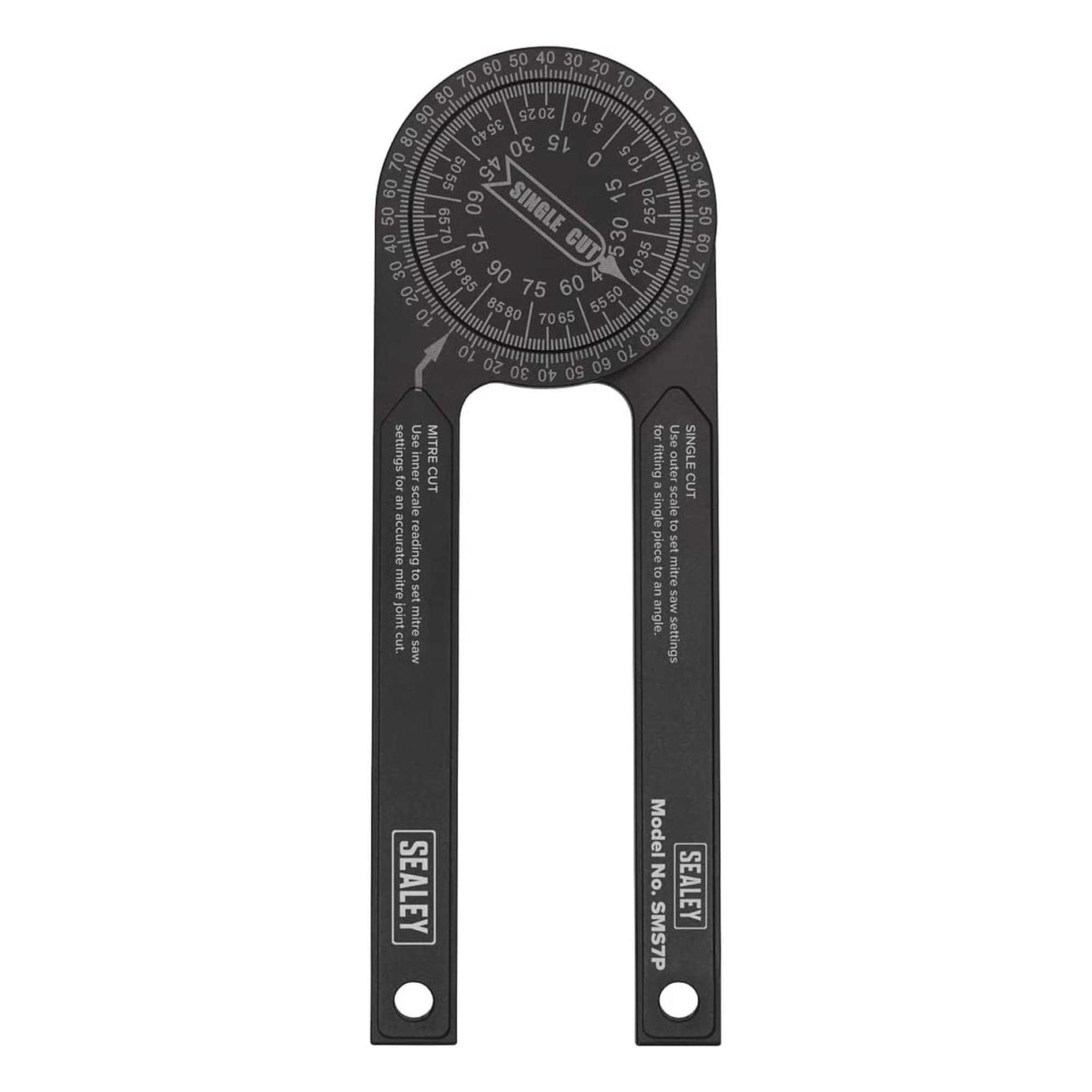 Sealey Mitre Saw Protractor - Aluminium