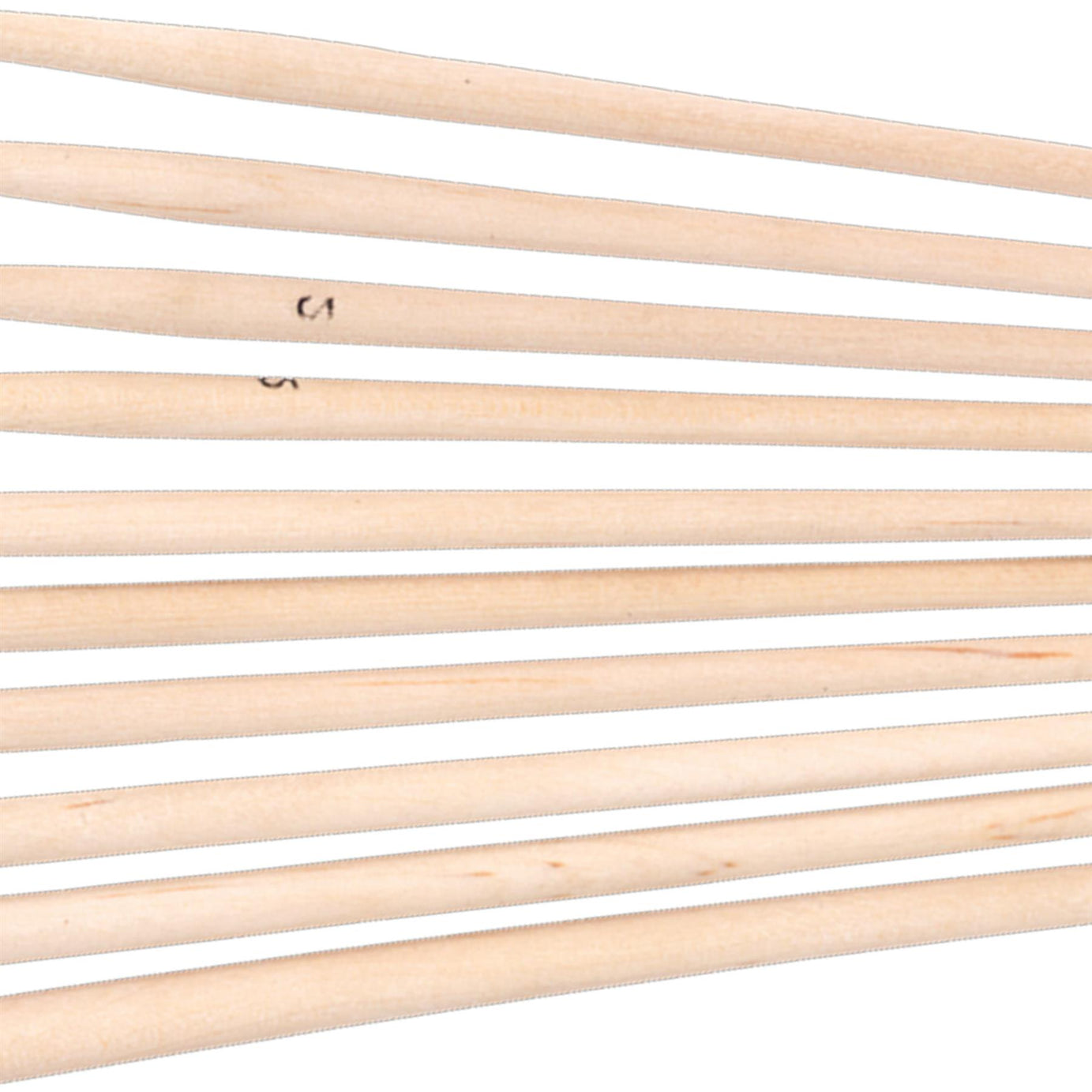 Sealey Touch-Up Paint Brush Assortment 10pc Wooden Handle