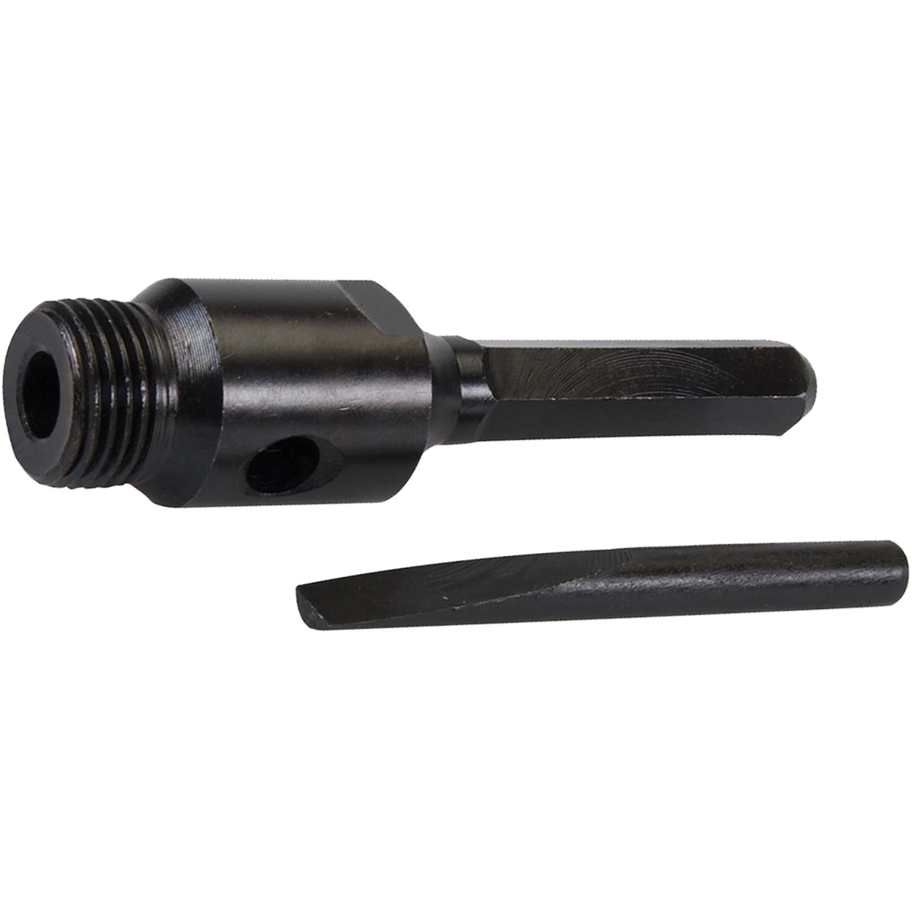TCT Core Drill Bit 60mm Hole Saw Masonry Stone Brick Hex 100mm Extensions Pilot