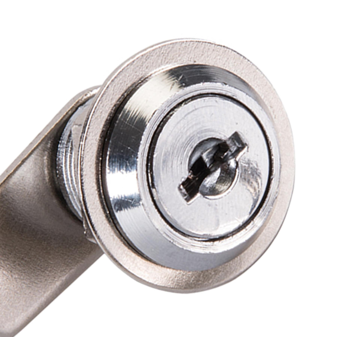 32mm Cam Lock For Filing Cabinet Mailbox Drawer Locker Secure Keys Nickel Plated