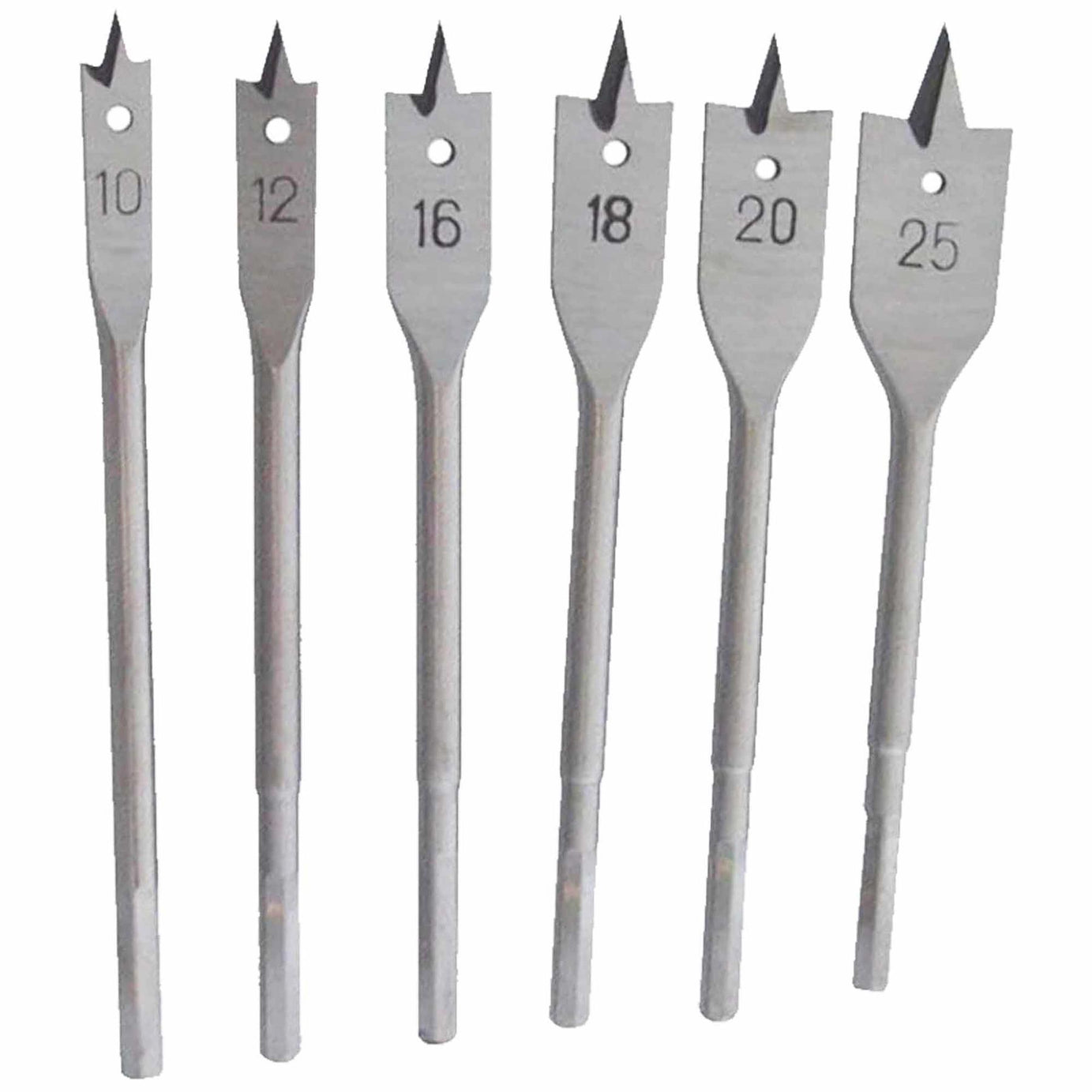 Hilka Flat Wood Bit Set