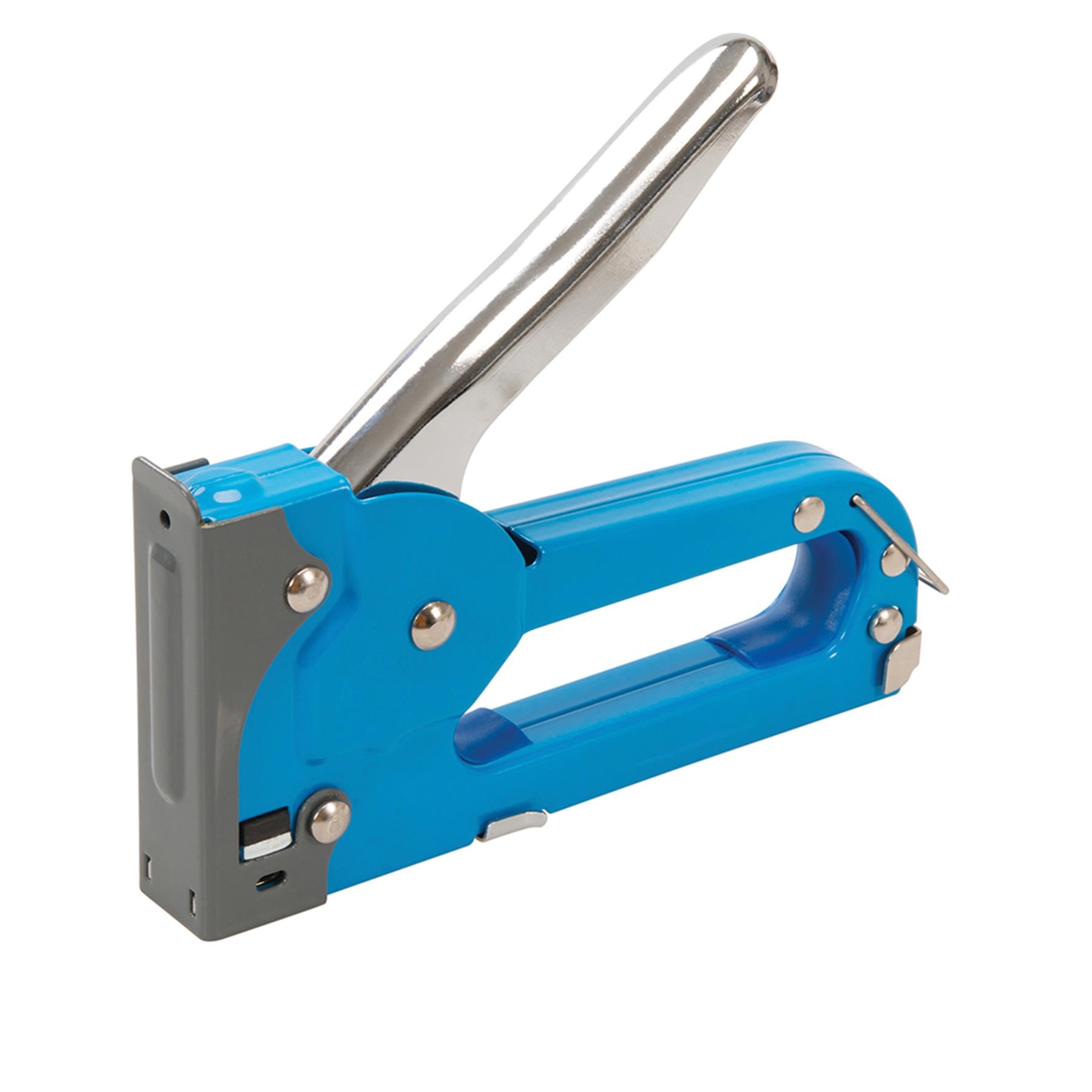 Compact Steel Staple Gun - 4 - 8mm DIY Tools Safety Loop & Remover, Crafts & DIY