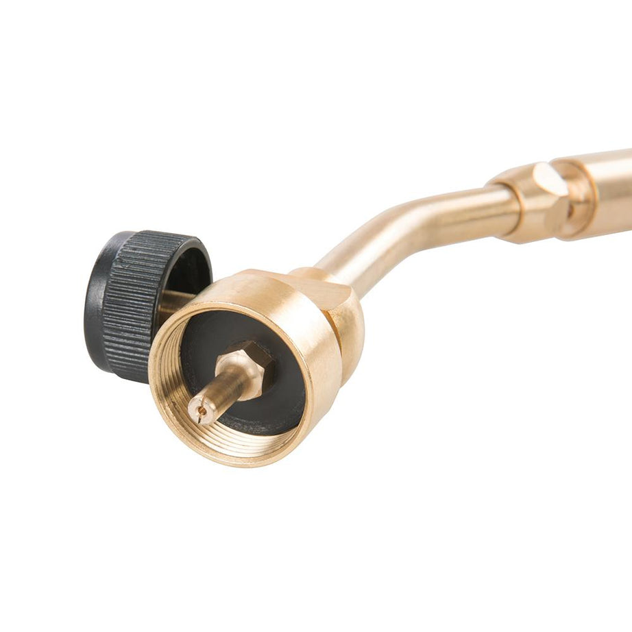 Solid Brass Map Jumbo Flame Torch Cga600 Fitting For Use With Map & Propane