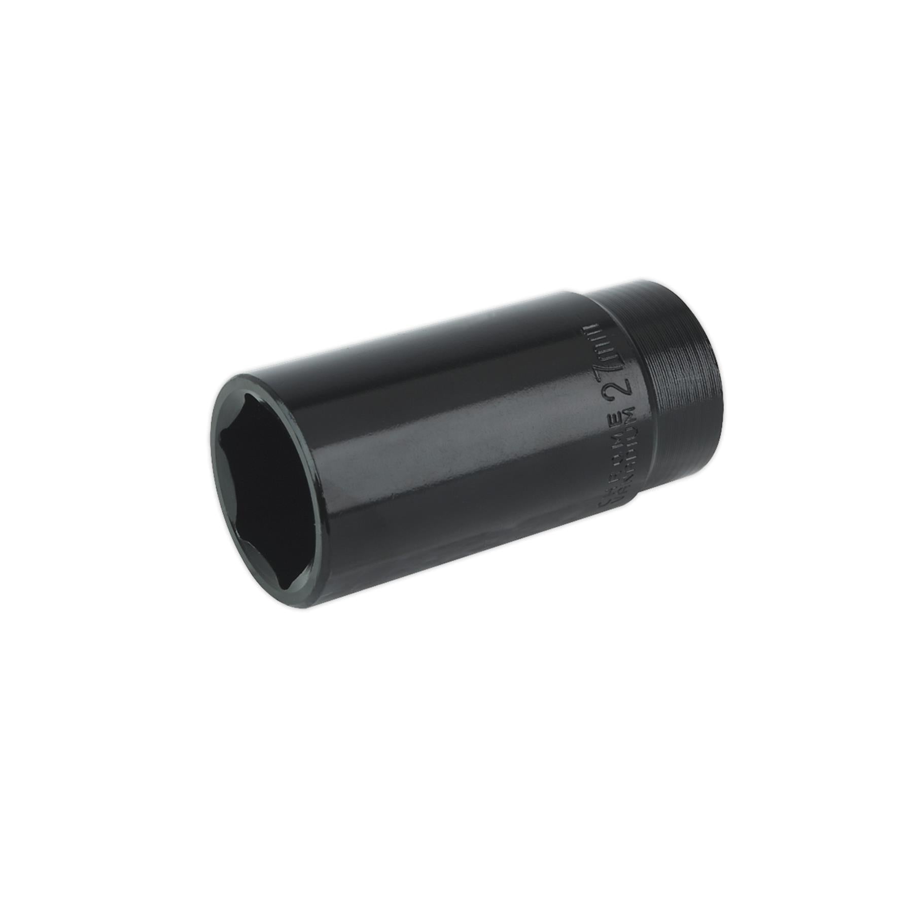 Sealey Impact Socket 27mm Deep 1/2"Sq Drive