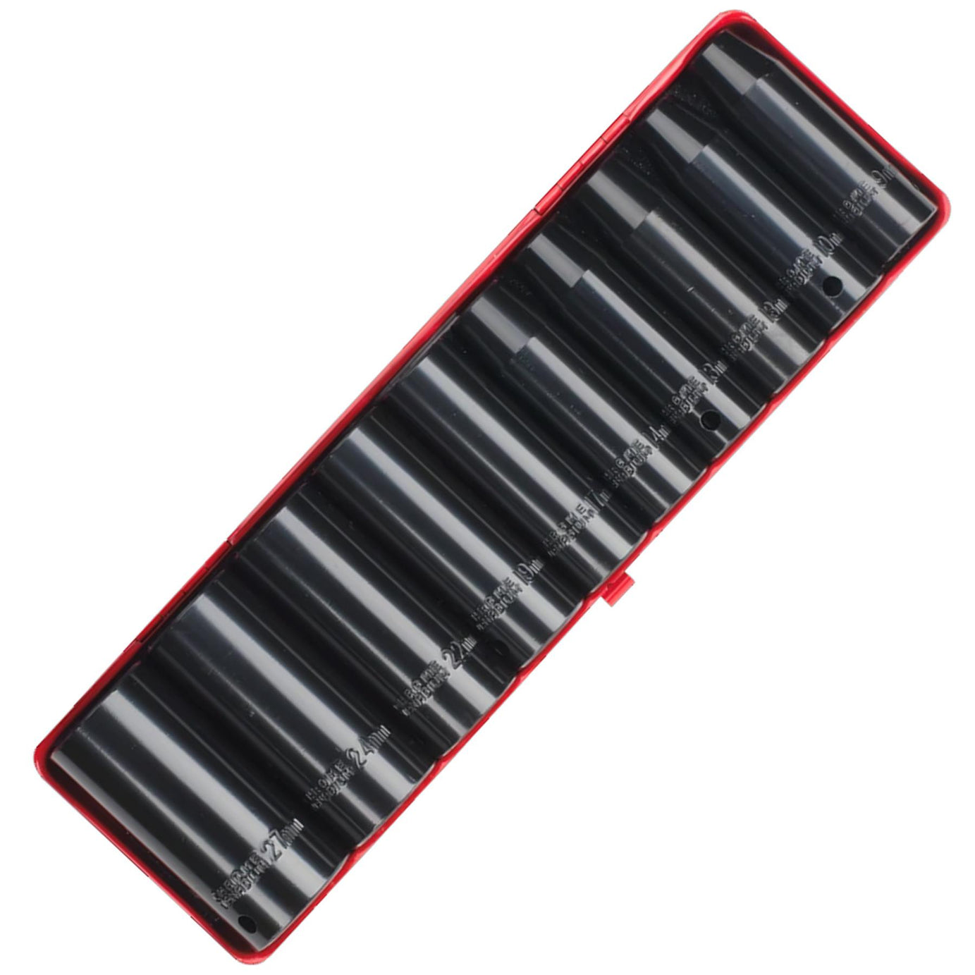 Sealey Impact Socket Set 10pc 1/2"Sq Drive Deep Metric