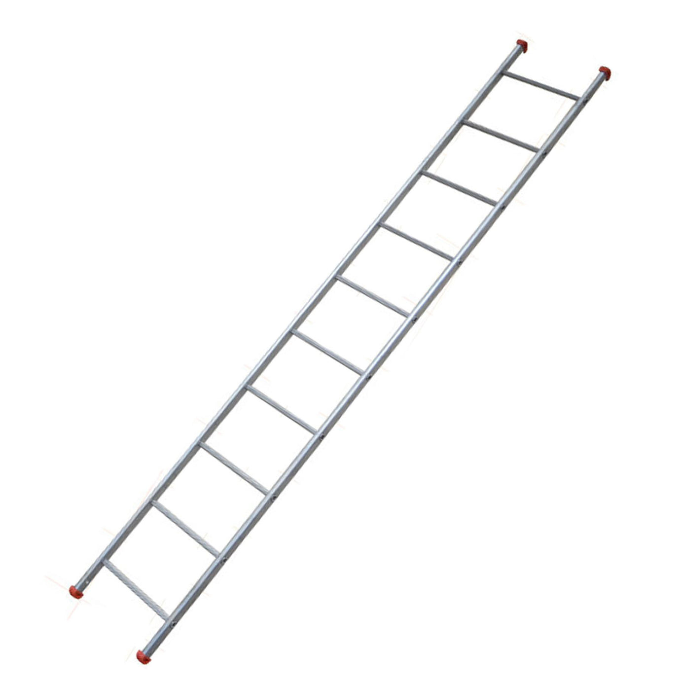 Dapetz Steel Single Section 10 Rung Ladder 3m