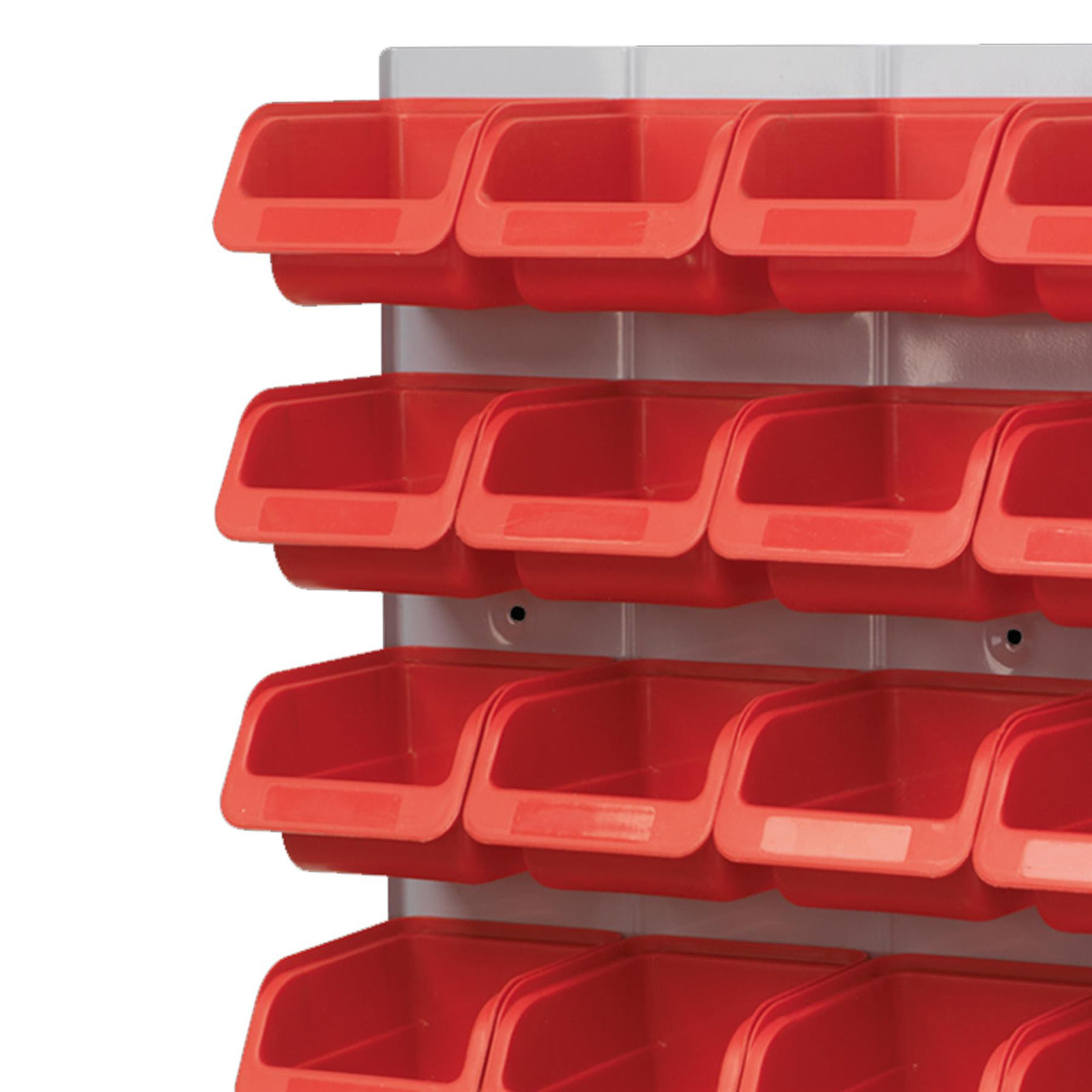 Sealey Bin & Panel Combination 24 Bins - Red