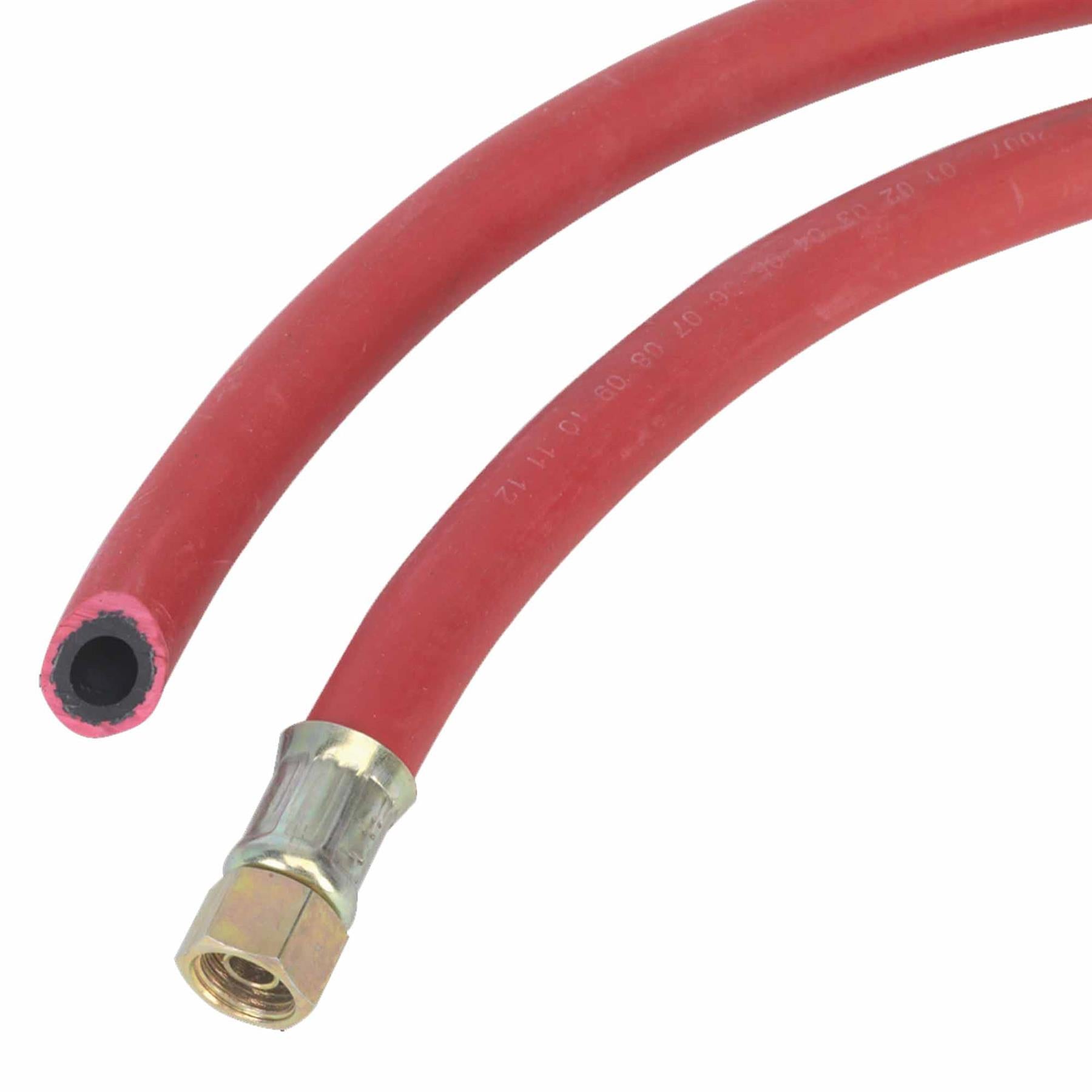 Sealey Air Hose 15m x 10mm with 1/4"BSP Unions Rubber Alloy