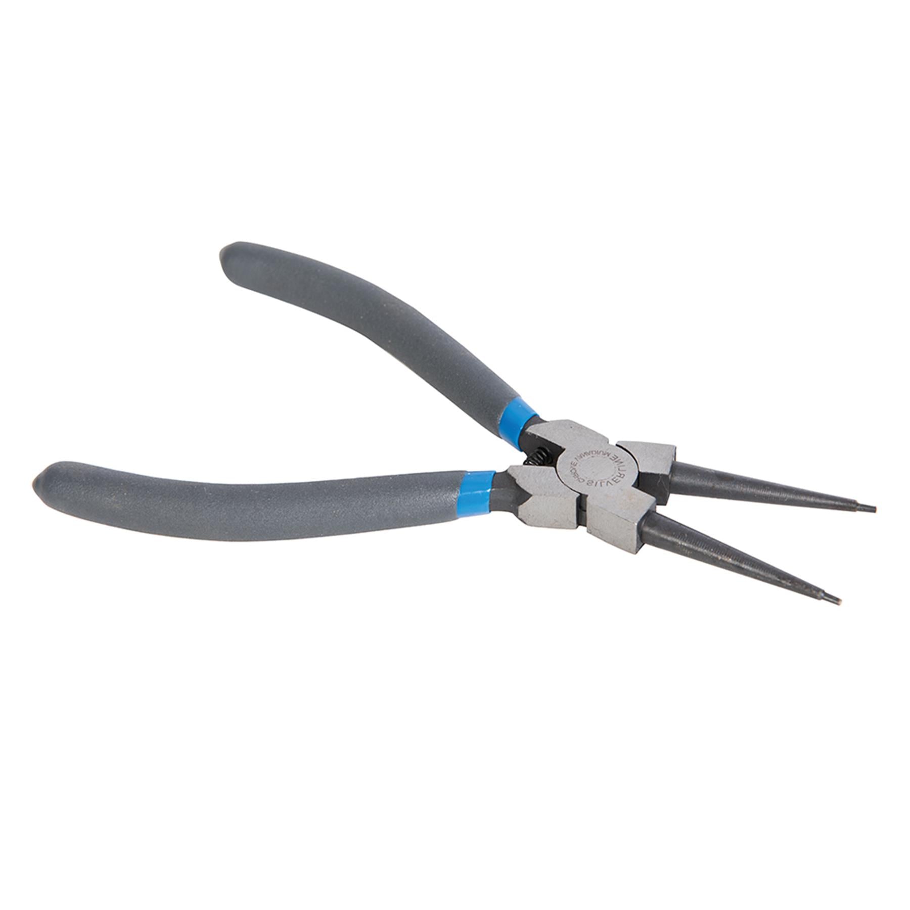 Internal Circlip Pliers - 180mm Chrome Vanadium Tips Pvc Dipped Handles