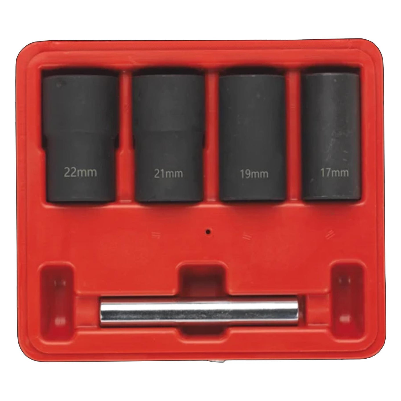 Sealey Locking Wheel Nut Removal Set 5pc 1/2"Sq Drive