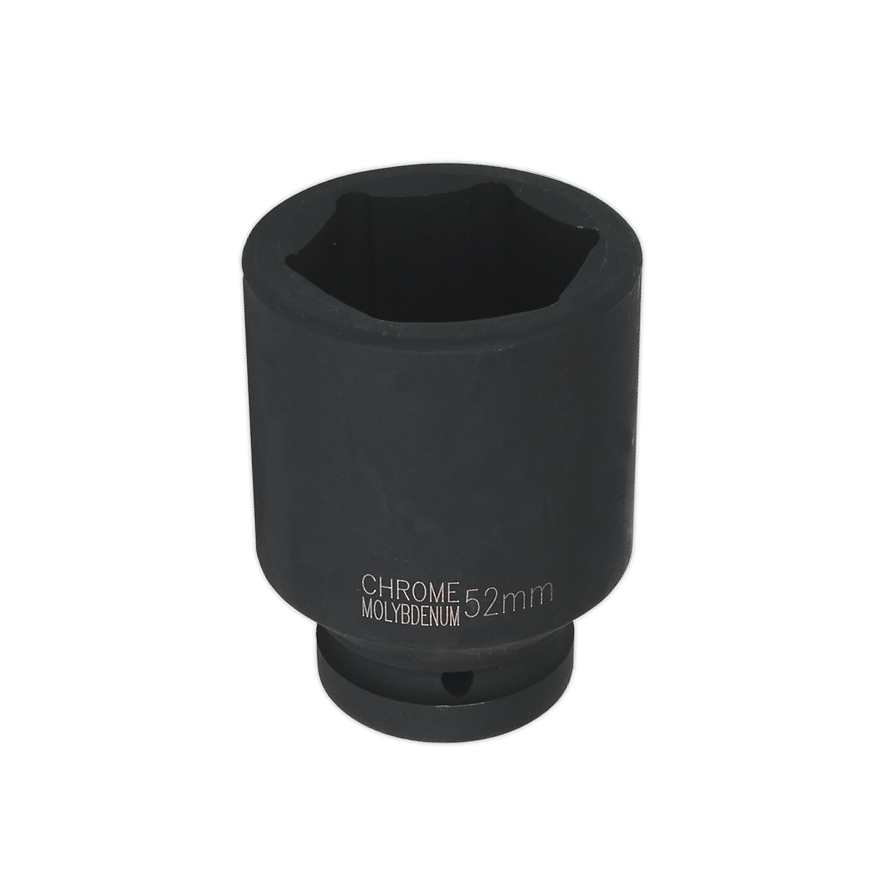 Sealey Impact Socket 52mm Deep 1"Sq Drive