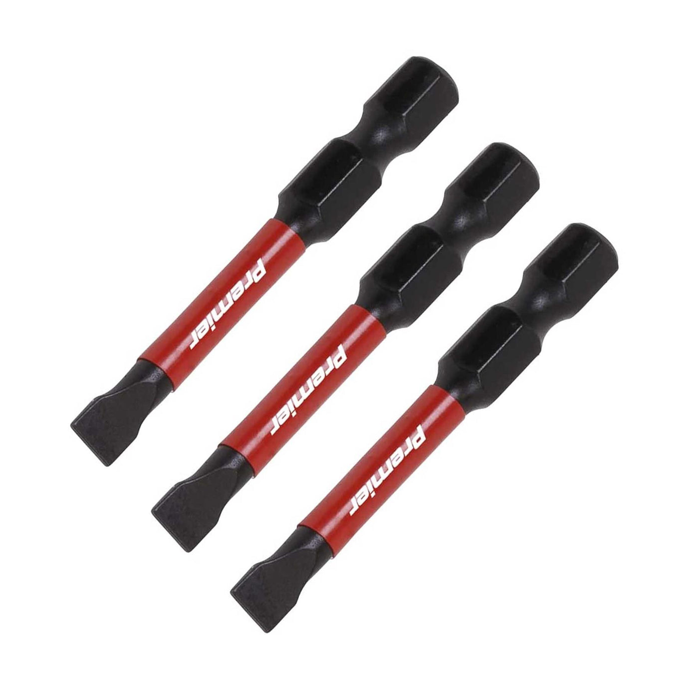 Slotted 5.5mm Impact Power Tool Bits 50mm - 3pc