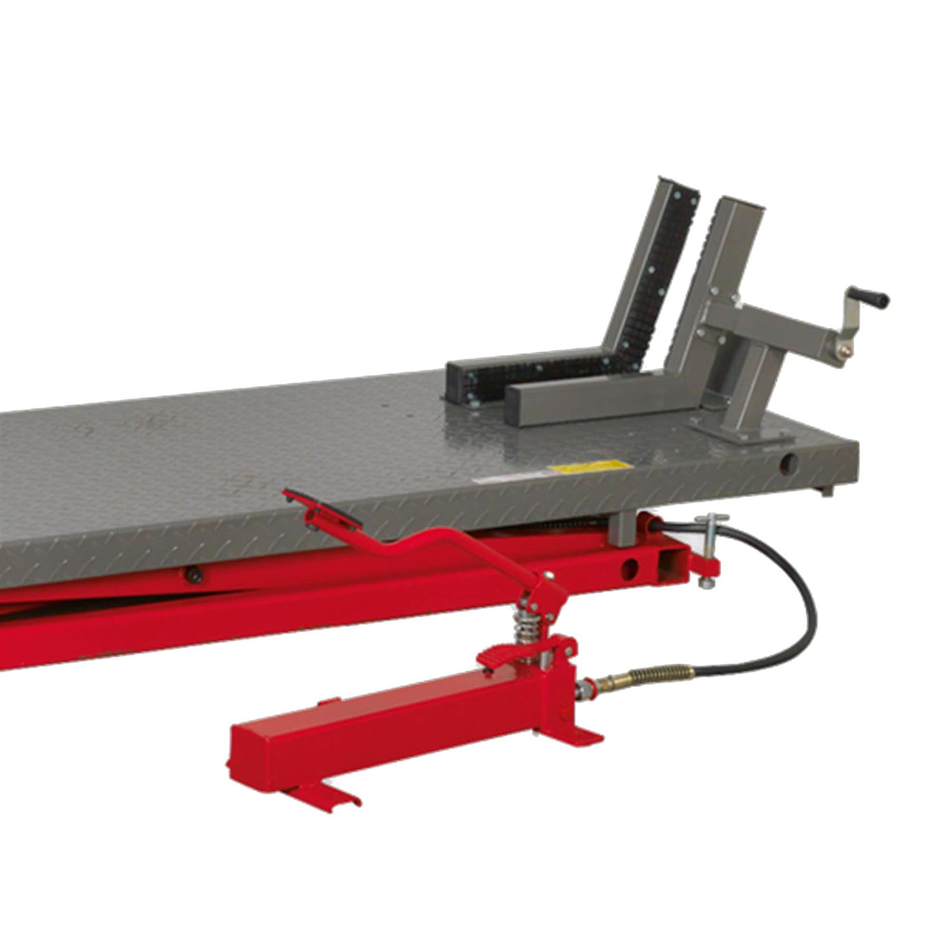 Sealey Motorcycle Lift 680kg Capacity Heavy-Duty Air/Hydraulic