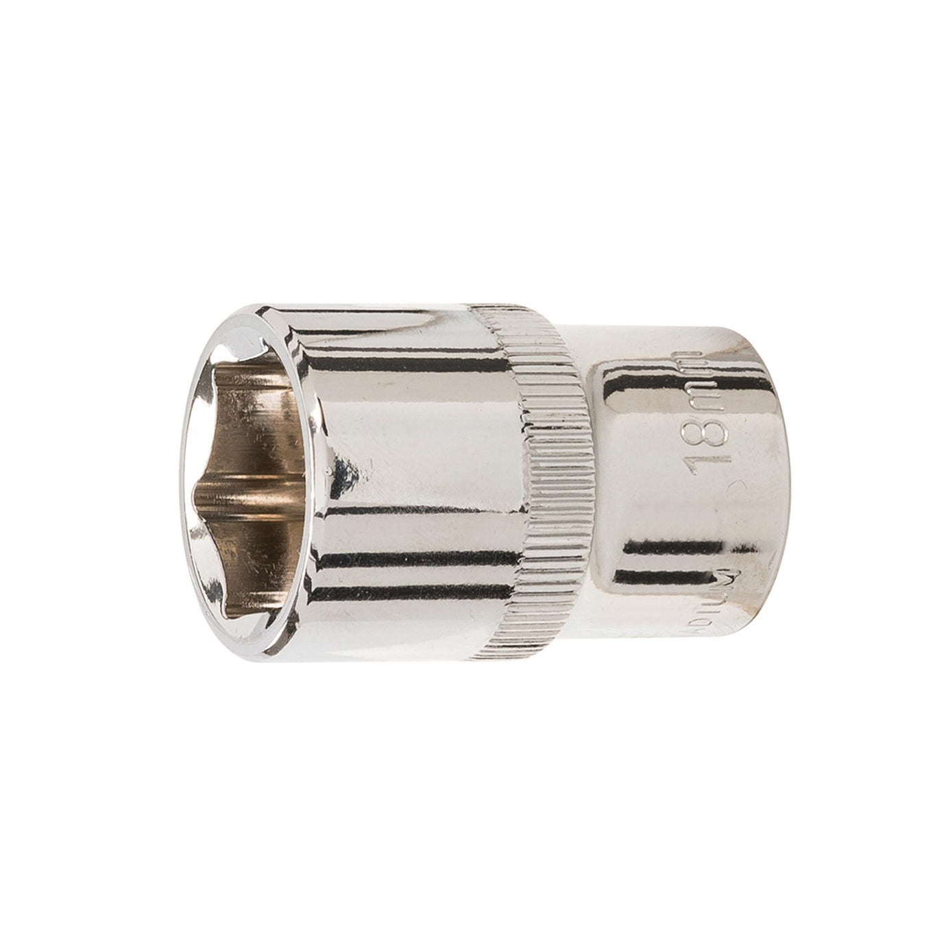 Socket 1/2" Drive Metric Hex Square 18mm Individual Hex Polished Crv Quality