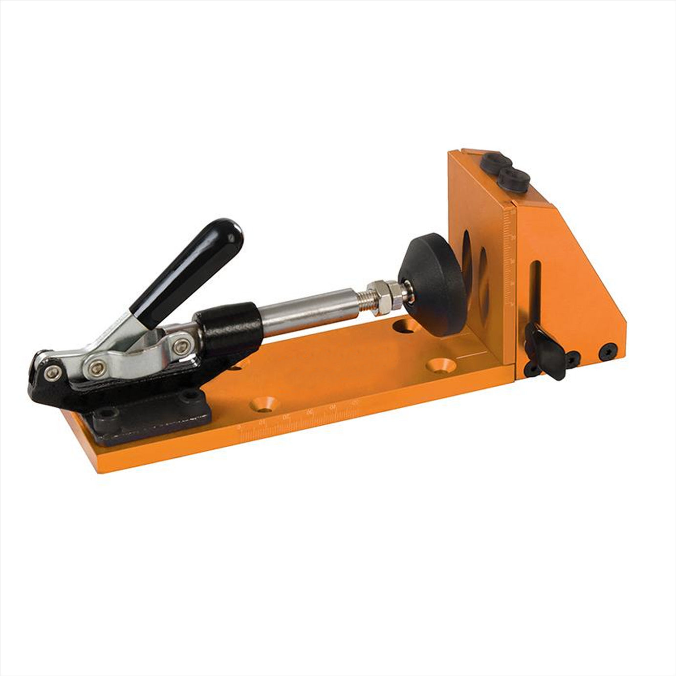 Clamping Pocket-Hole Jig 8Pc Hardened Steel Drill Guide Fixed Spacing TW8CPHJ