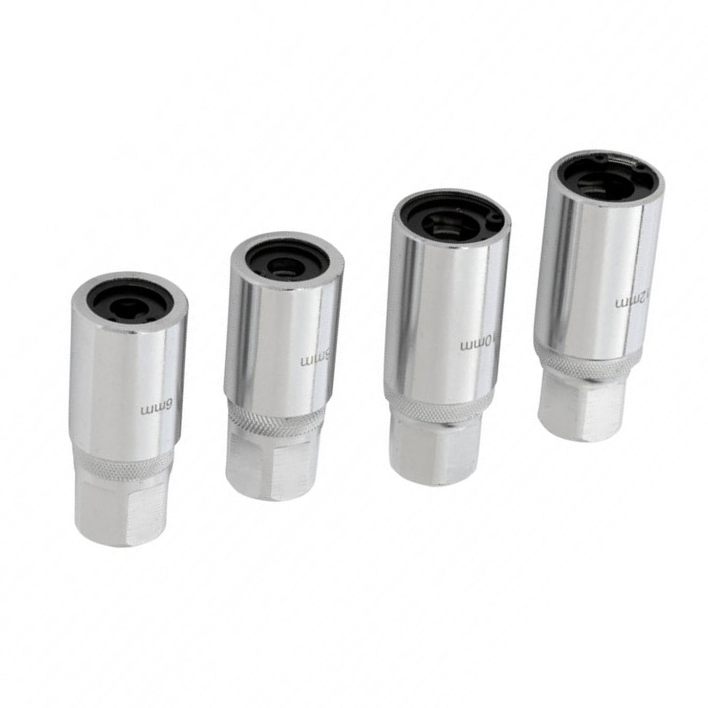 BlueSpot 4Pce 1/2" Heavy Duty Stud Extractors (6-12mm) Broken Corroded Studs Removal