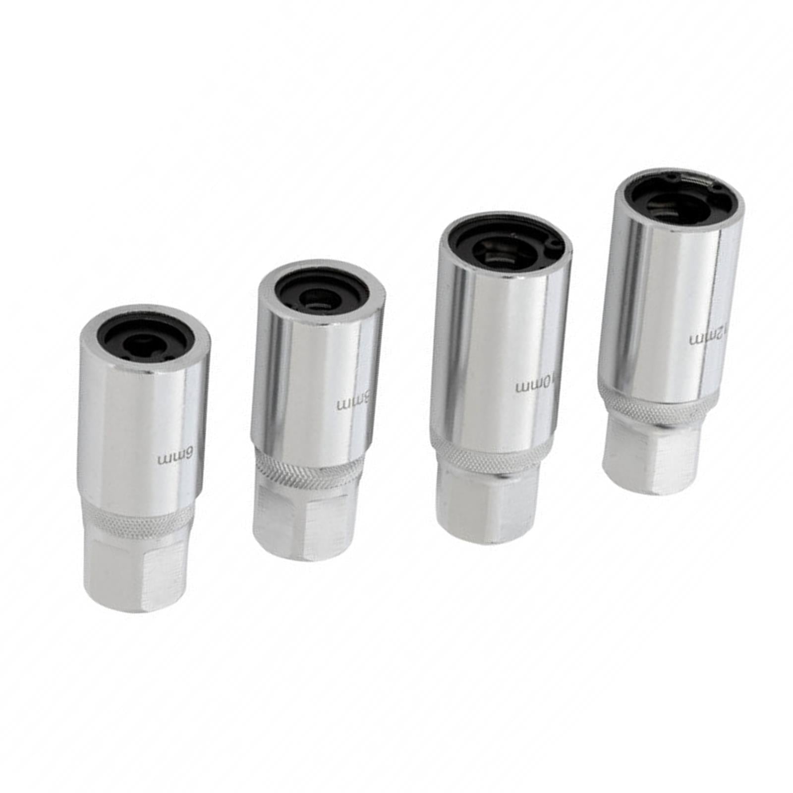 BlueSpot 4Pce 1/2" Heavy Duty Stud Extractors (6-12mm) Broken Corroded Studs Removal