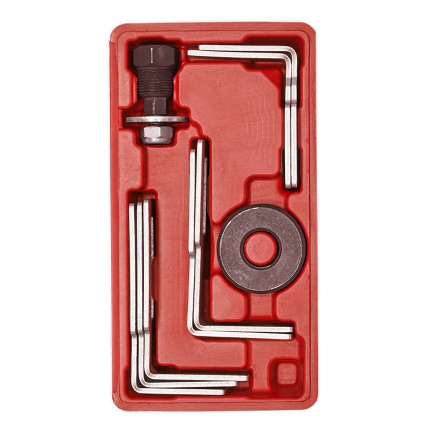 Sealey Fuel Tank Sender Spanner Set 9pc 24mm Hex Drive