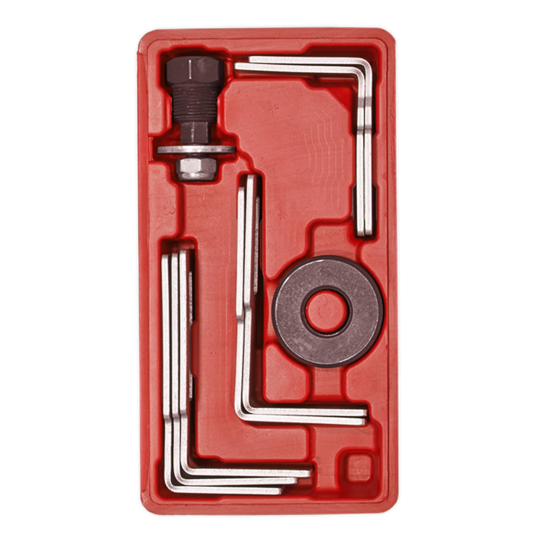 Sealey Fuel Tank Sender Spanner Set 9pc 24mm Hex Drive