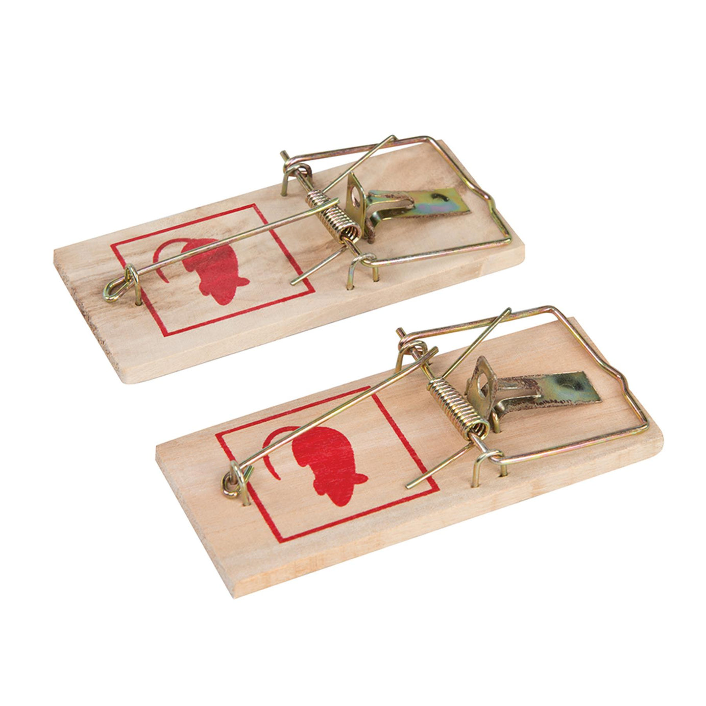 2Pk Wooden Mouse Trap Fast Efficient Pest Rodent Control Repel Home New