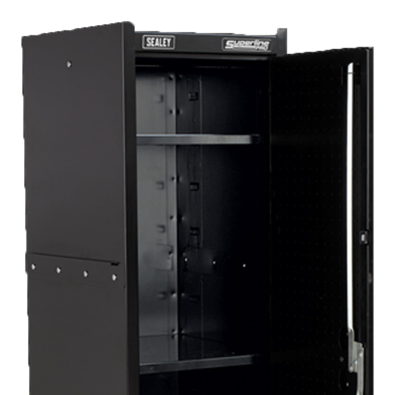 Sealey AP33519B Metal Tool Box Hang On Locker Side Cabinet Black with Drawer