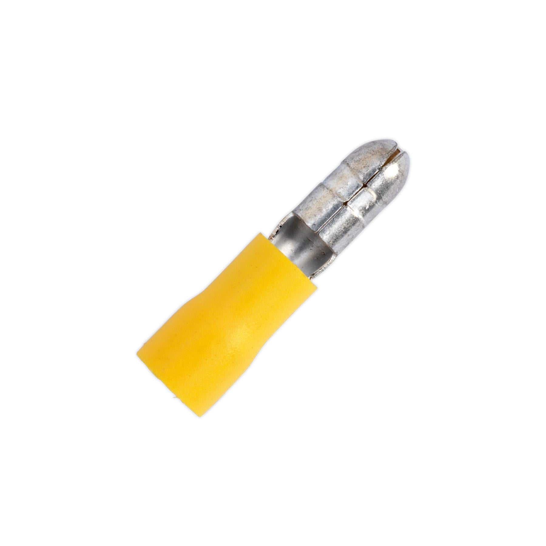 Sealey Bullet Terminal Ø5mm Yellow Pack of 100