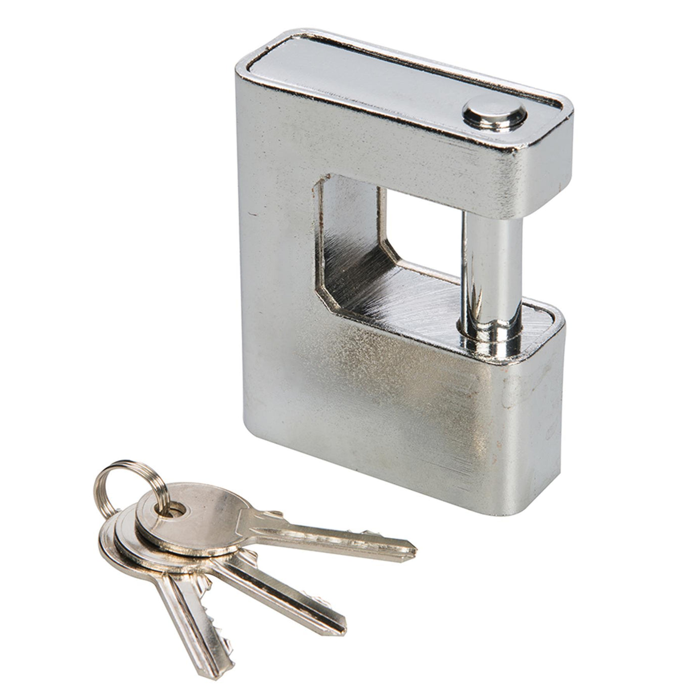 Heavy Duty Close Shackle Armoured Shutter Lock Padlock 80mm Security Safety