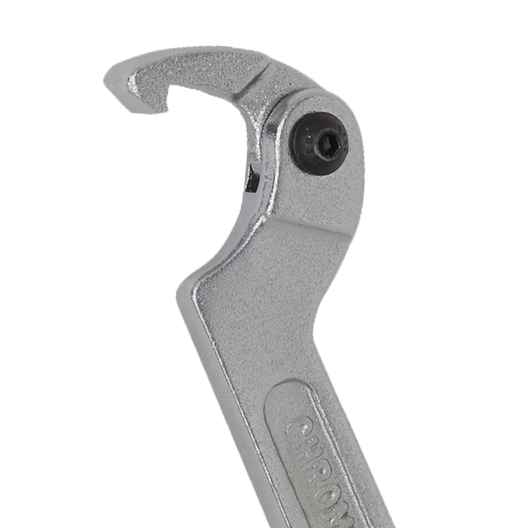 Sealey Adjustable C Spanner - Hook & Pin Wrench Set 3pc 19-51mm