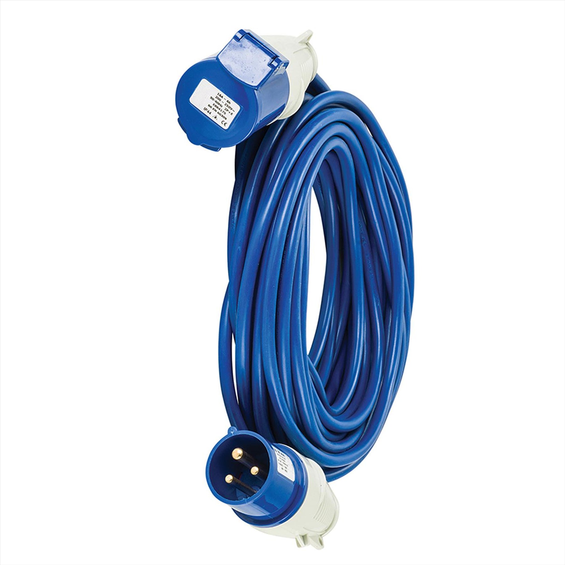 Defender Extension Lead Blue 1.5mm2 16A 14m 230V
