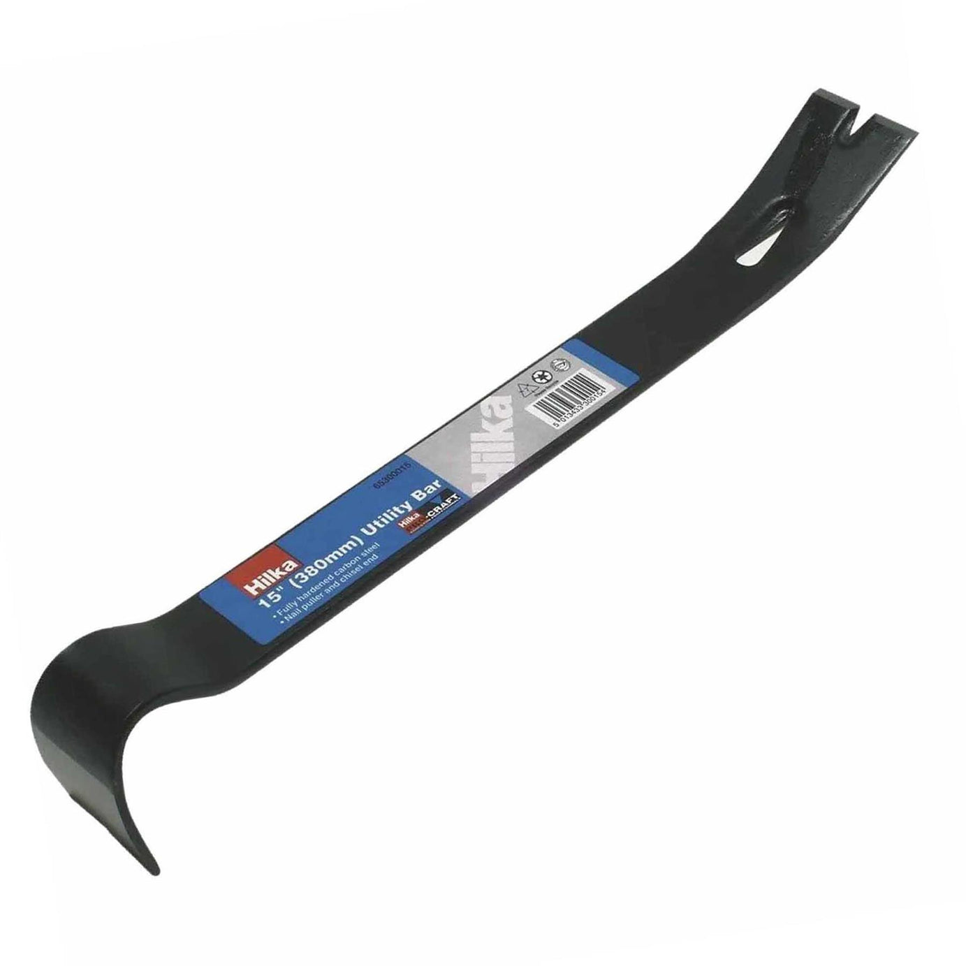 15" Flat Nail Pry Bar Utility Puller Crowbar Floorboards 380x35x6mm Lever Prise