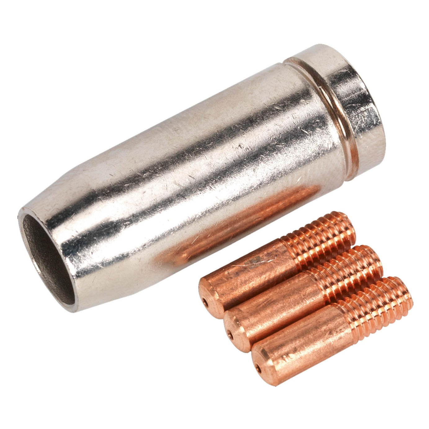 Sealey Conical Nozzle x 1 Contact Tip 0.8mm x 3 MB14