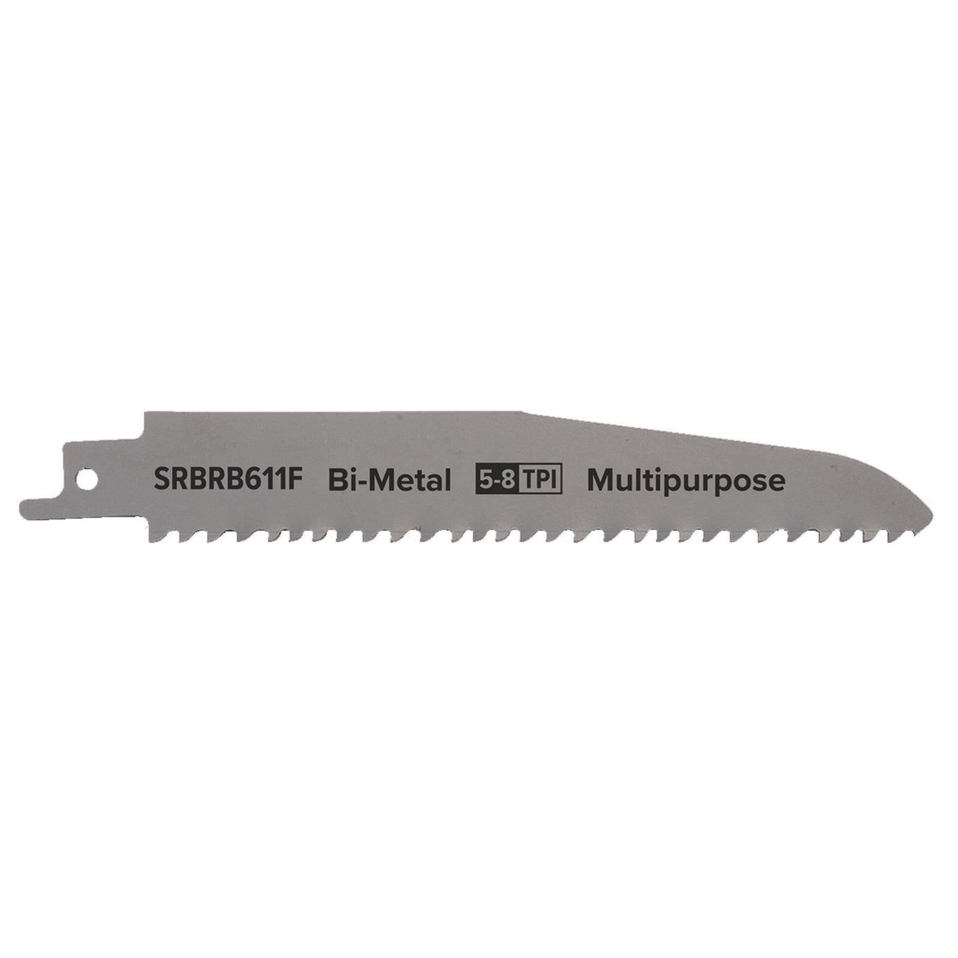 Sealey Reciprocating Saw Blade Multipurpose 150mm 5-8tpi-Pack of 5