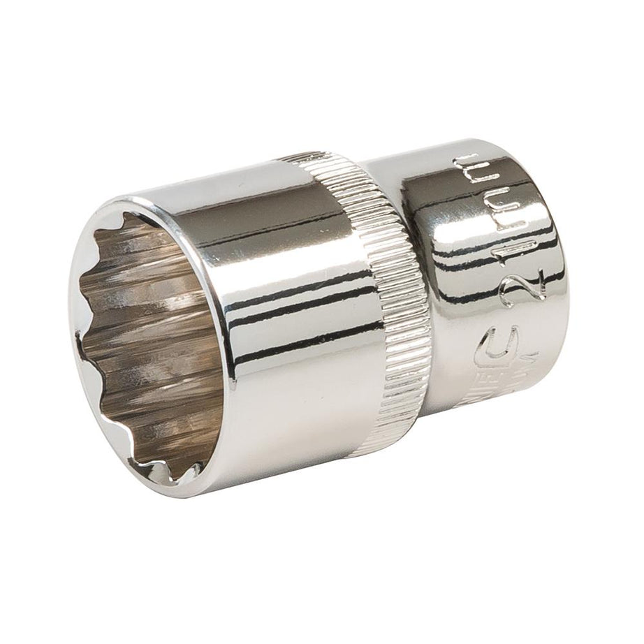 Socket 1/2" Drive 12pt Metric 12 Point Bi Hex Corrotion Resistant Socket 21mm