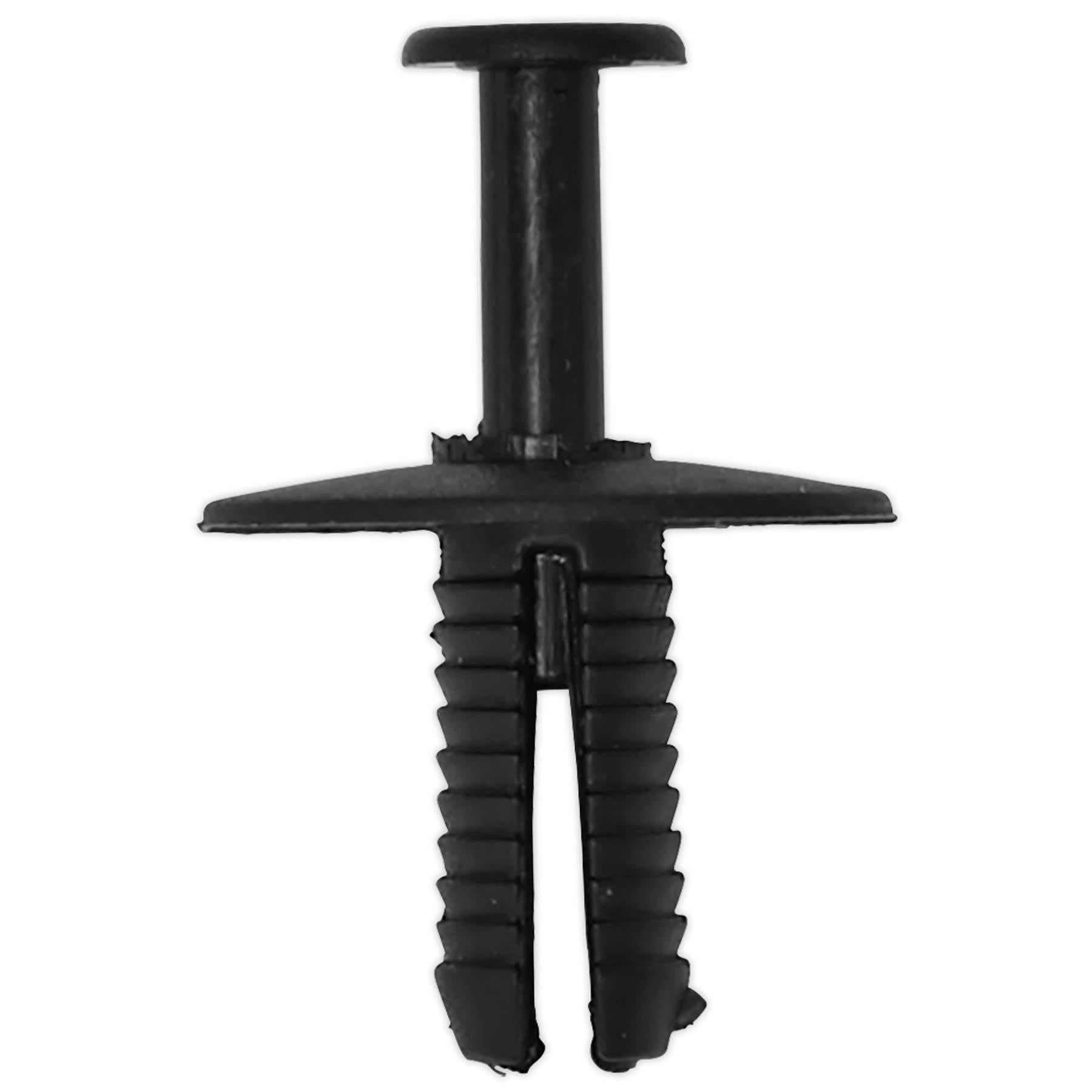 Sealey Push-In Bumper Fixing Rivet, 20mm x 24mm, Universal - Pk 20