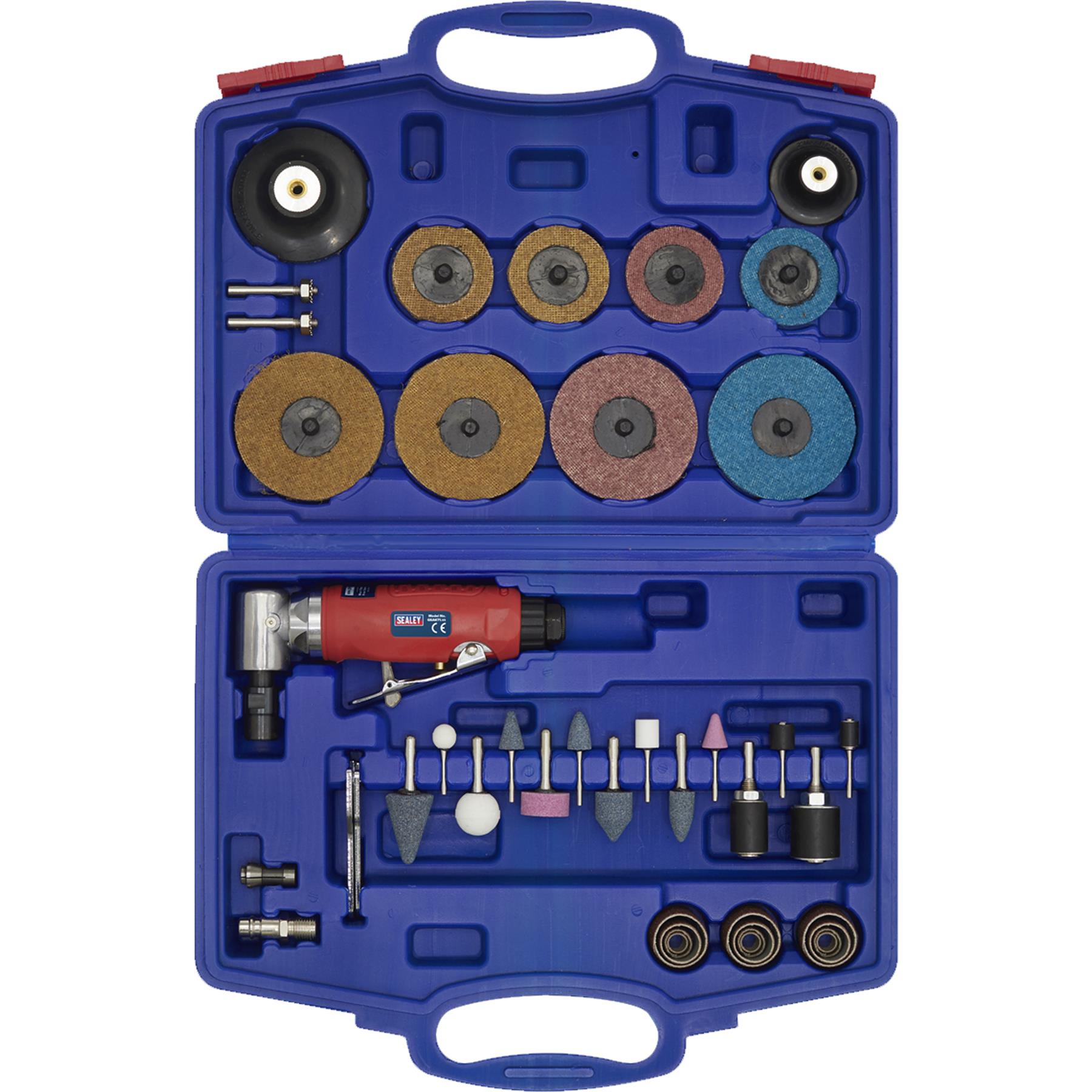 Sealey Generation Air Angle Die Grinder/Sander Kit 42pc