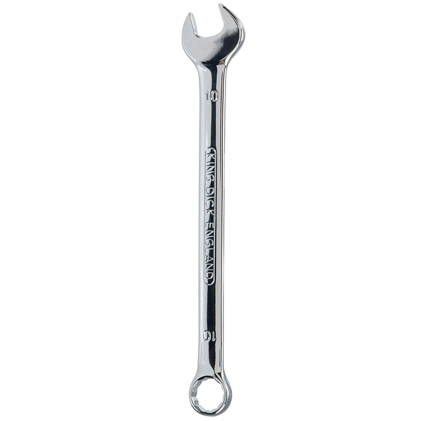 King Dick metric 10 MM polished chrome combination spanner wrenches spanners