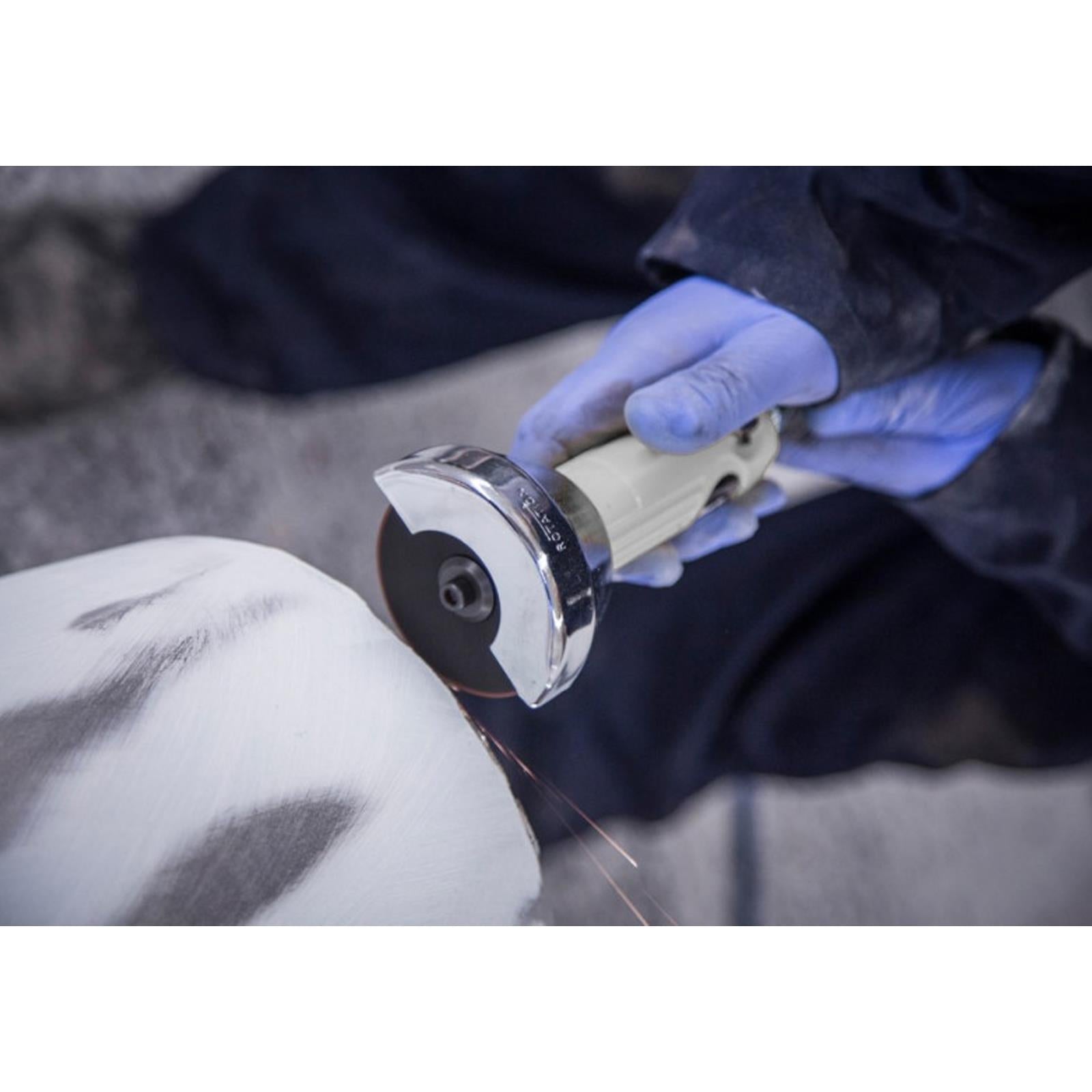 BlueSpot Air Cut Off Tool 90Psi 1/4" BSP Inlet Sheets Exhausts Straight Cutting 3" Disc