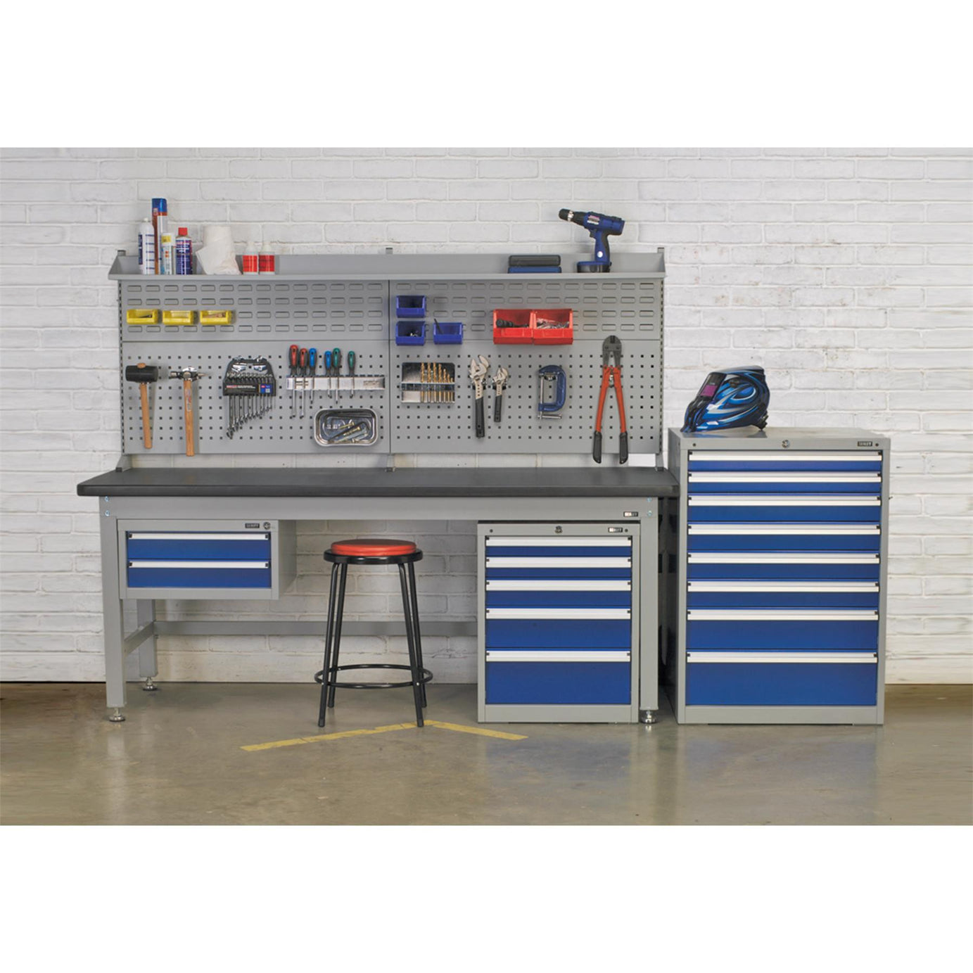 Sealey Cabinet Industrial 8 Drawer  with load bearing of up to 100kg