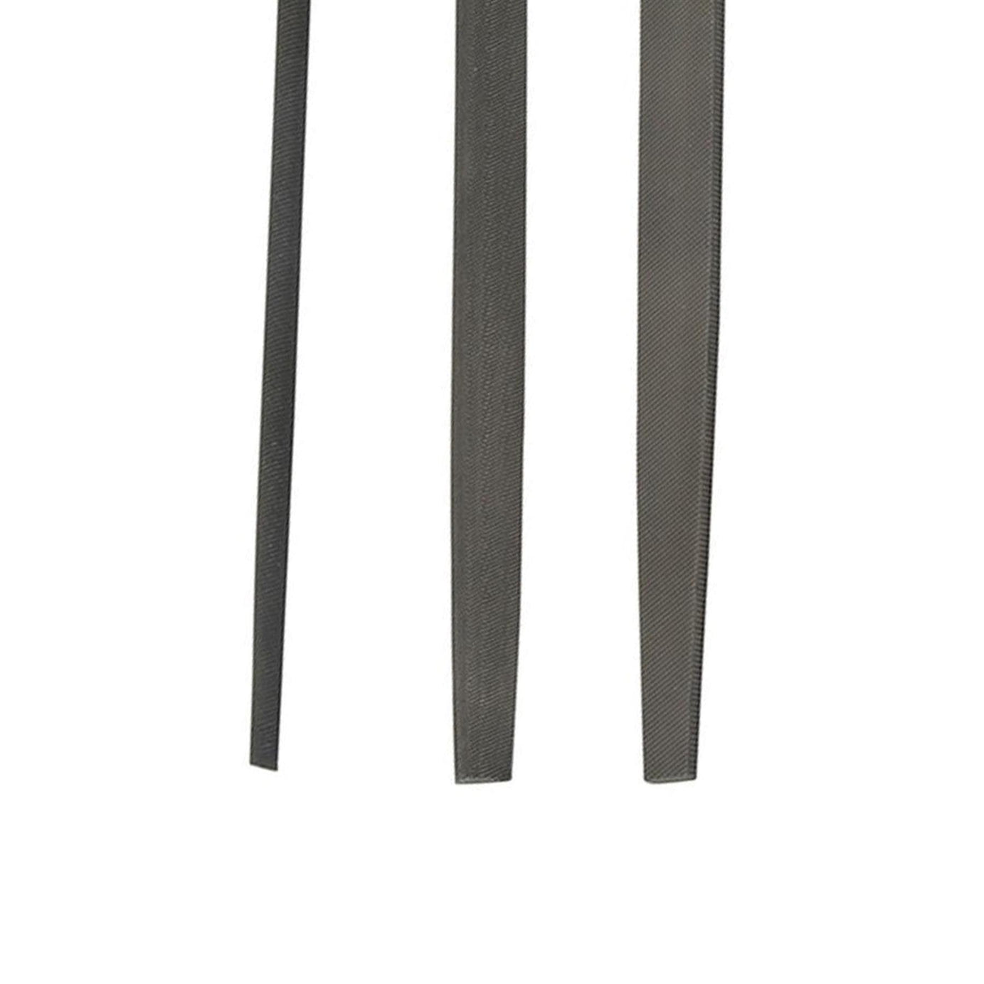 3 Piece 250mm Professional Flat, Half Round And Round File Metal Filing Set New